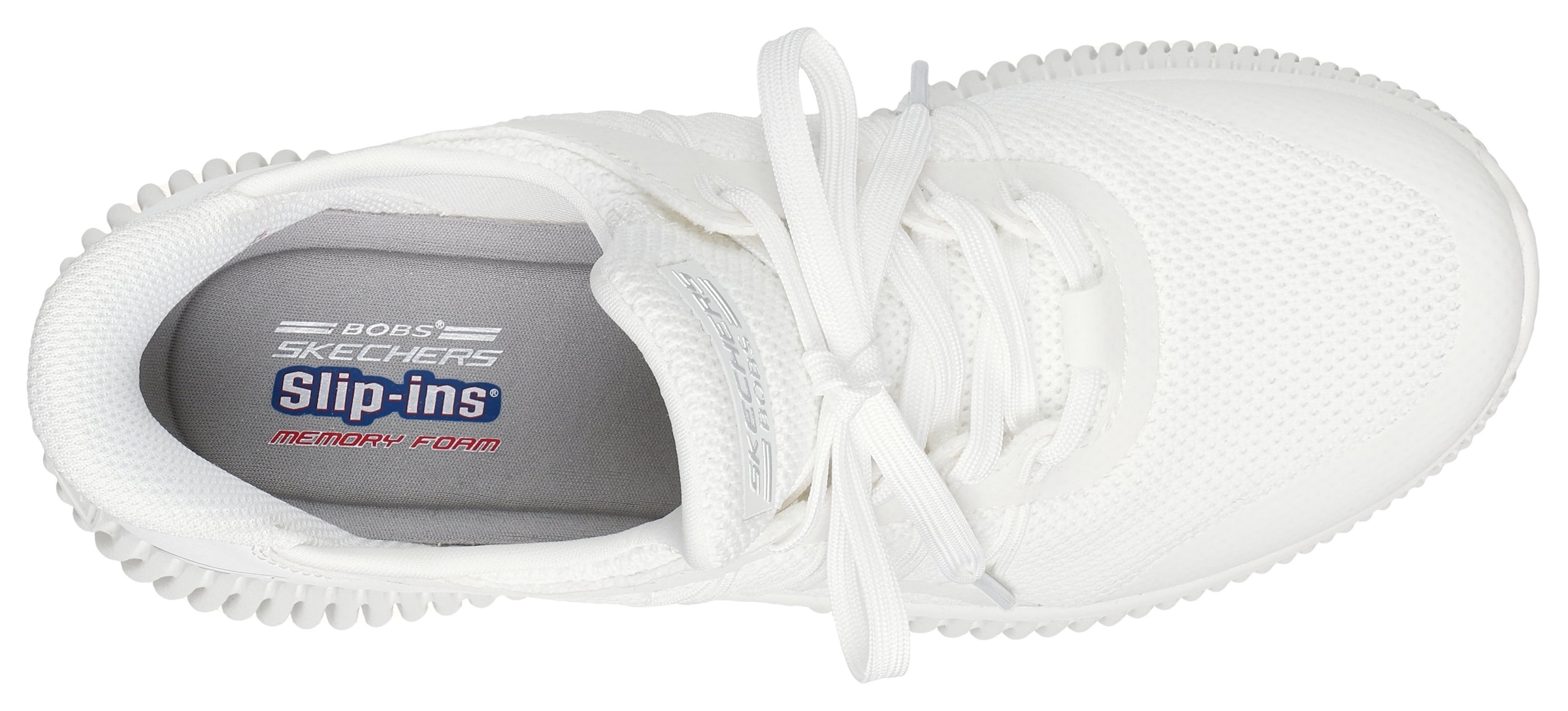 Skechers Sneaker »BOBS GEO LITE«  Praxischuh, Freizeitschuh, Komfortschuh mit Slip-ins