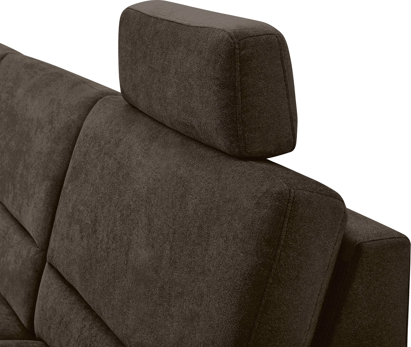 CALIZZA INTERIORS Ecksofa »Onyx L-Form«, Recamiere links oder rechts, wahlweise mit Bettfunktion, Breite 270 cm