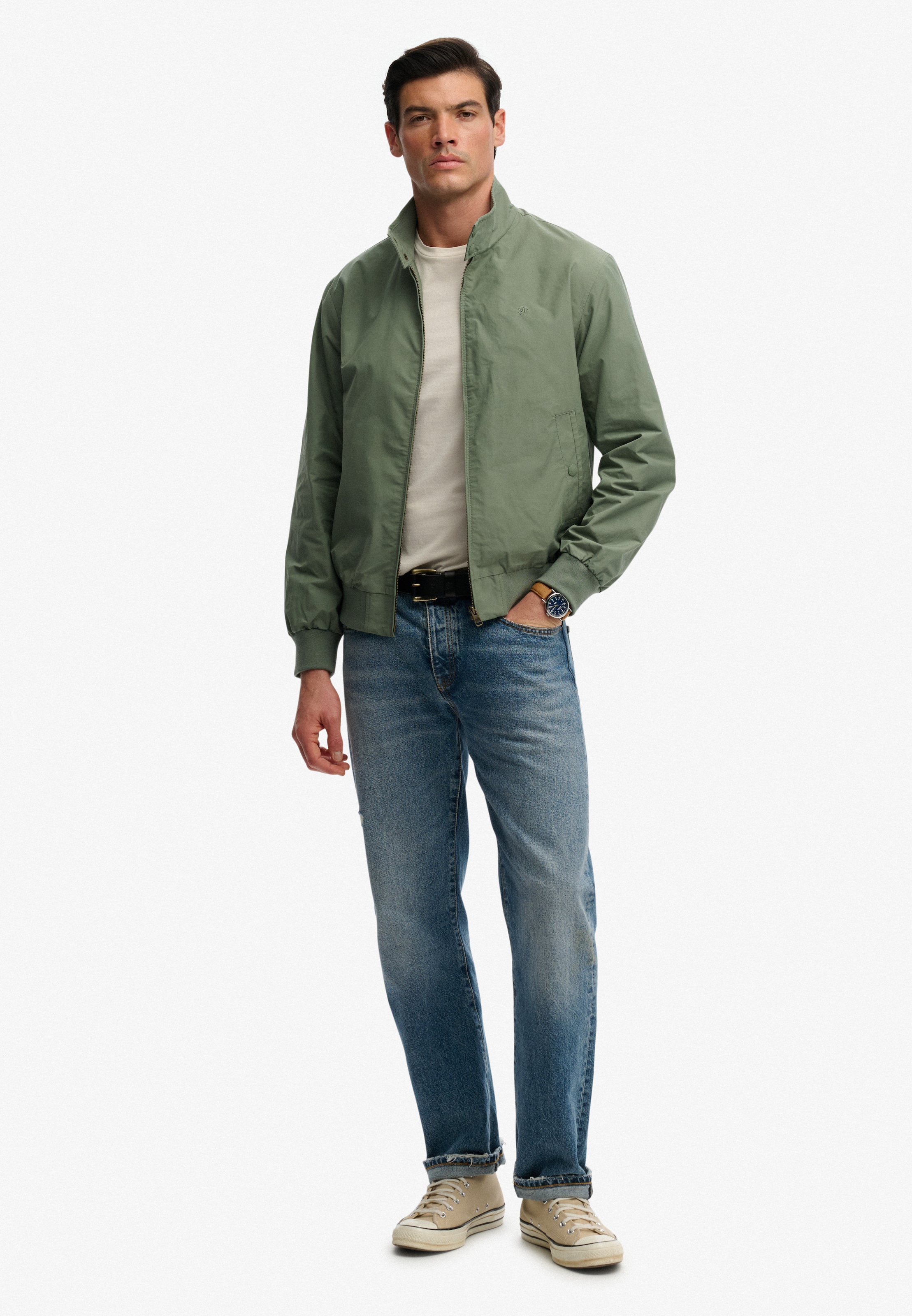 Superdry Parka »CLASSIC HARRINGTON JACKET« ohne Kapuze