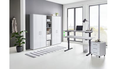 BMG Büromöbel-Set »Tabor«, (Set, 5 St.), mit elektrisch höhenverstellbarem Schreibtisch kaufen
