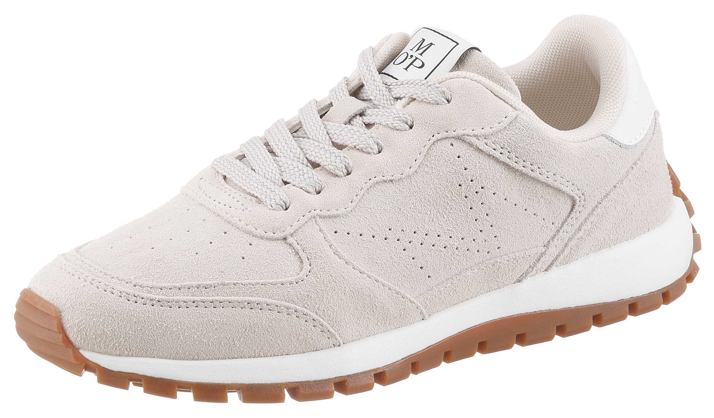 Marc O'Polo Sneaker »Bella«  Schnürschuh, Freizeitsneaker, Halbschuh mit hochgezogener Laufsohle