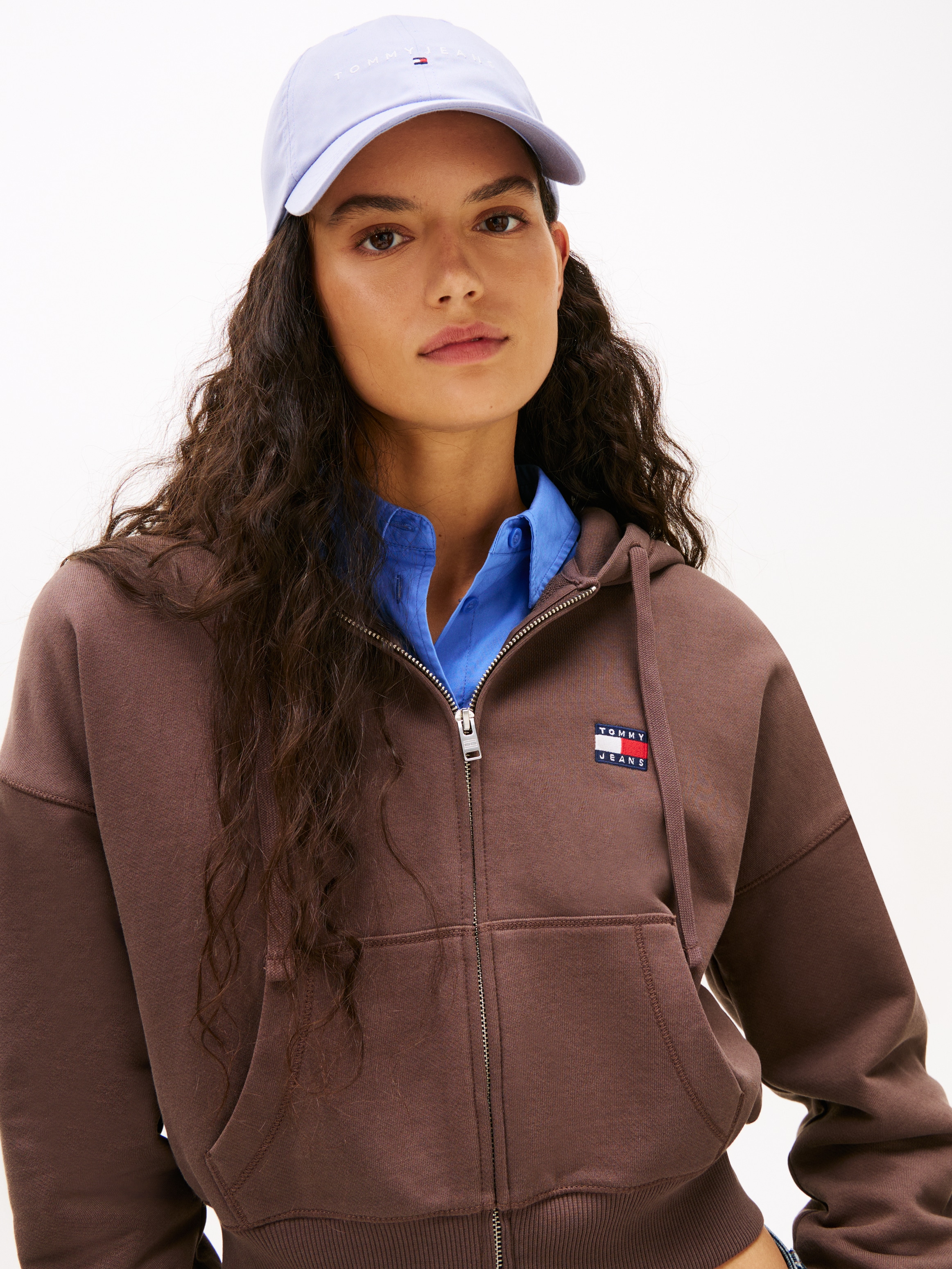 Tommy Jeans Baseball Cap »TJW LINEAR LOGO 6 PANEL CAP« mit Logostickerei UNISEX