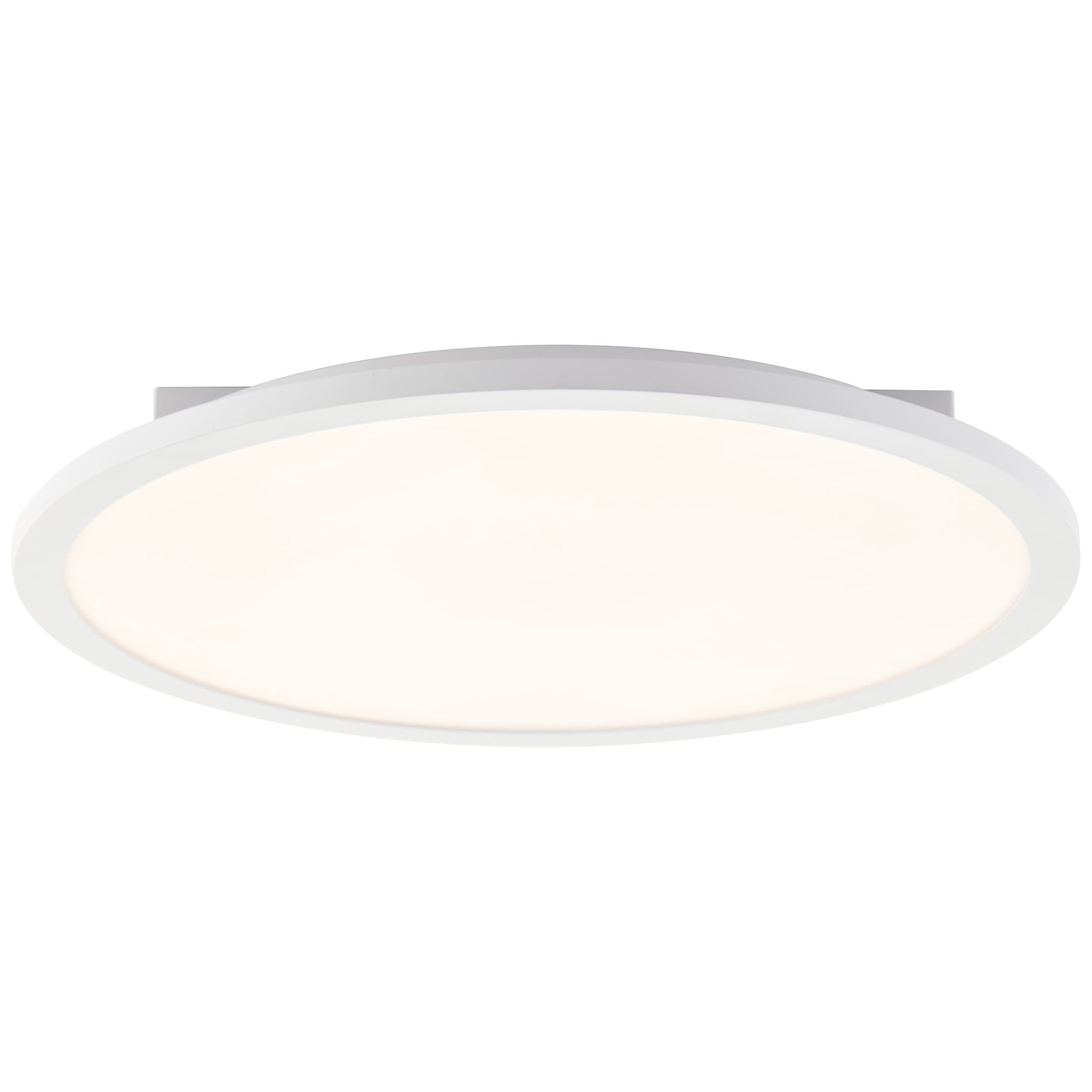 Brilliant LED Deckenleuchte »Briston«, Ø 42 cm, 1800 lm, 3000-6500 K, dimmbar, Fernbedienung, Aluminium, weiß