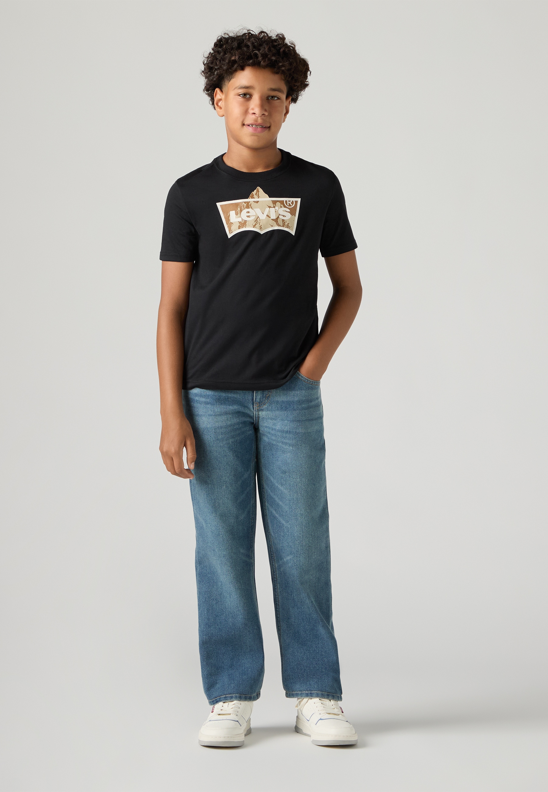 Levi's® Kids Regular-fit-Jeans »LVB 505 REGULAR FIT JEAN« im Five-Pocket Style