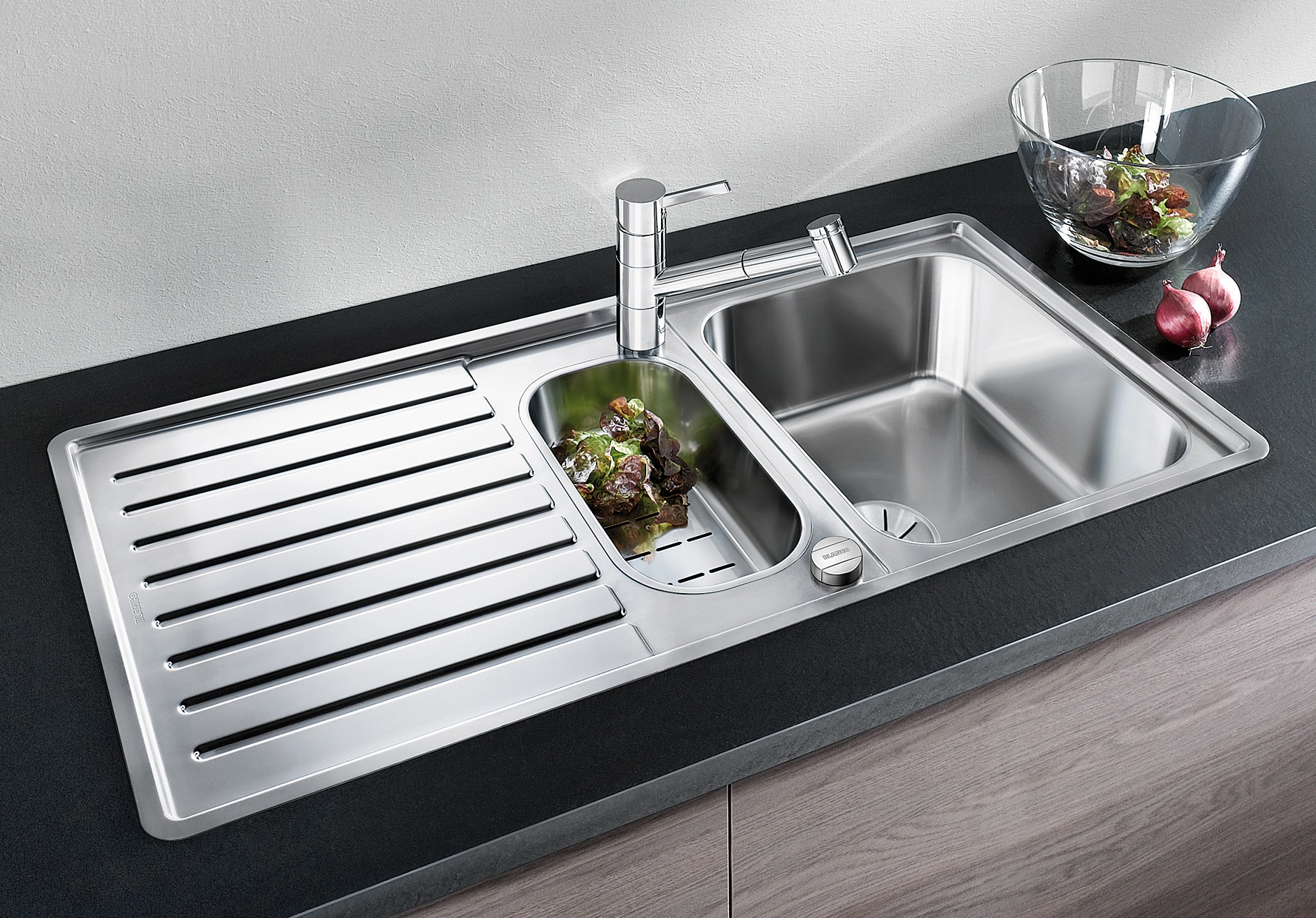 Blanco Küchenspüle »CLASSIC Pro 6 S-IF« inkl. Funktionsschale aus Edelstahl