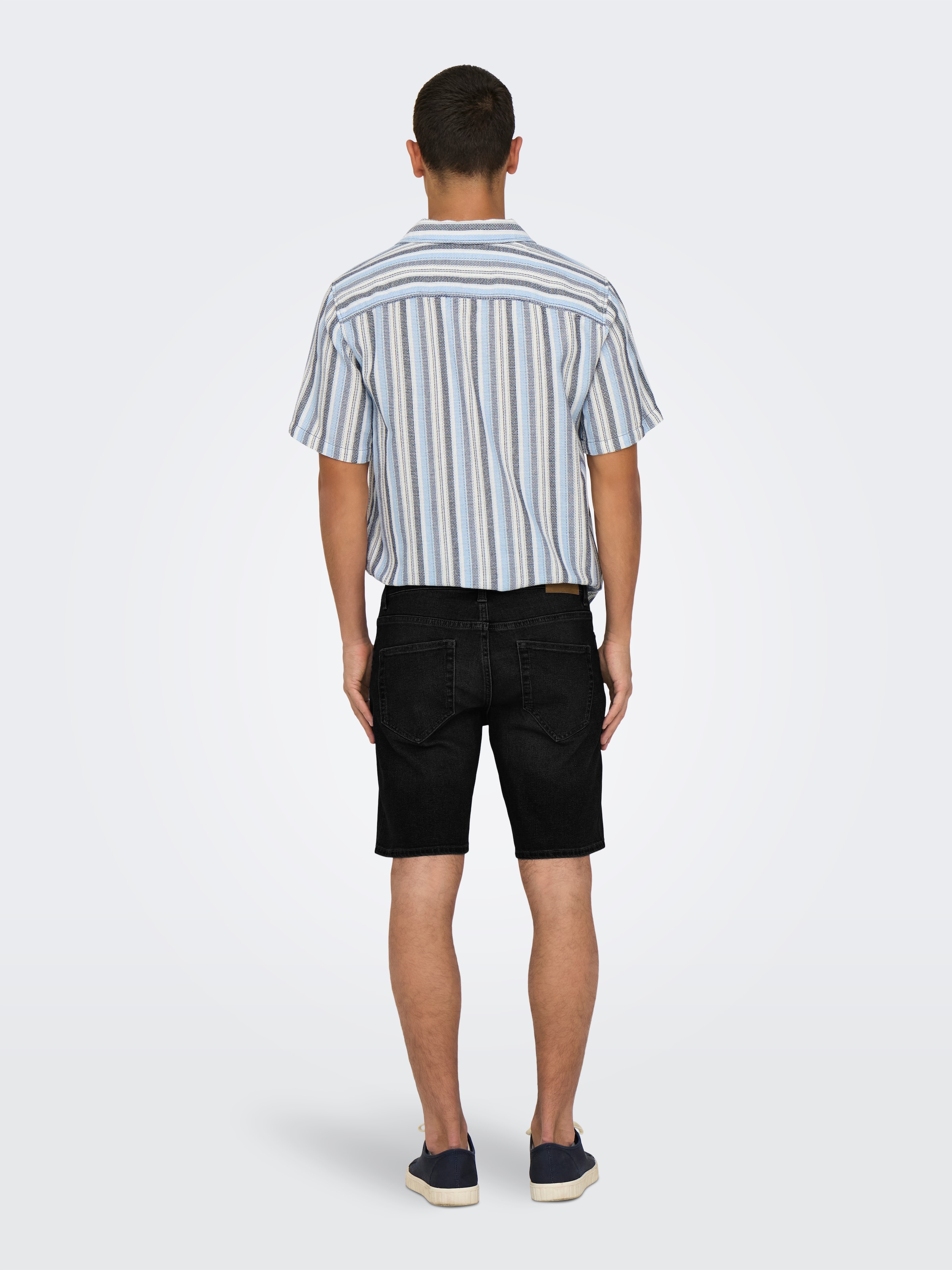 ONLY & SONS Shorts »ONSWEFT PIM DNM SHORTS VD CE BOX«