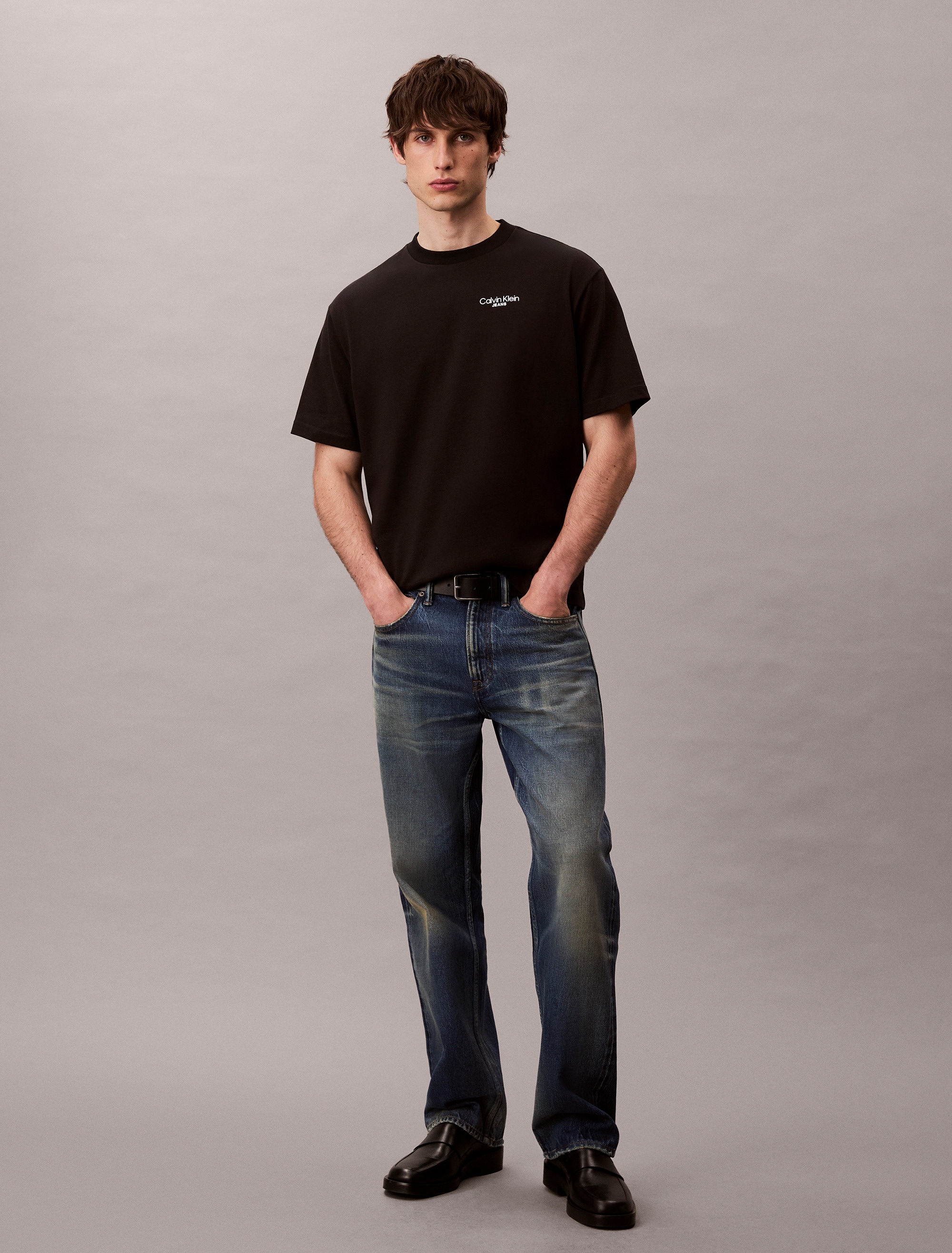 Calvin Klein Jeans T-Shirt »LOGO BACK PRINT T-SHIRT« Mit Rundhalsausschnitt, regular fit