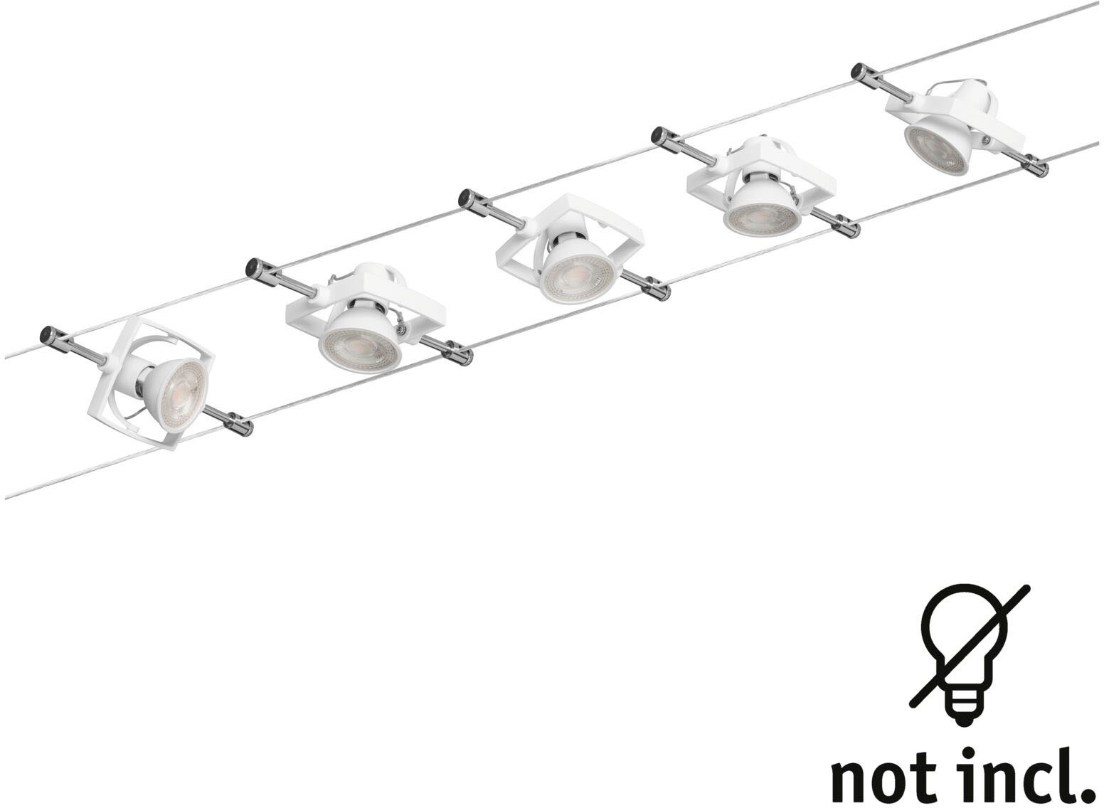 Paulmann LED Deckenleuchte »Mac II«, 5 flammig, Leuchtmittel GU 5,3 | ohne Leuchtmittel, GU 5,3