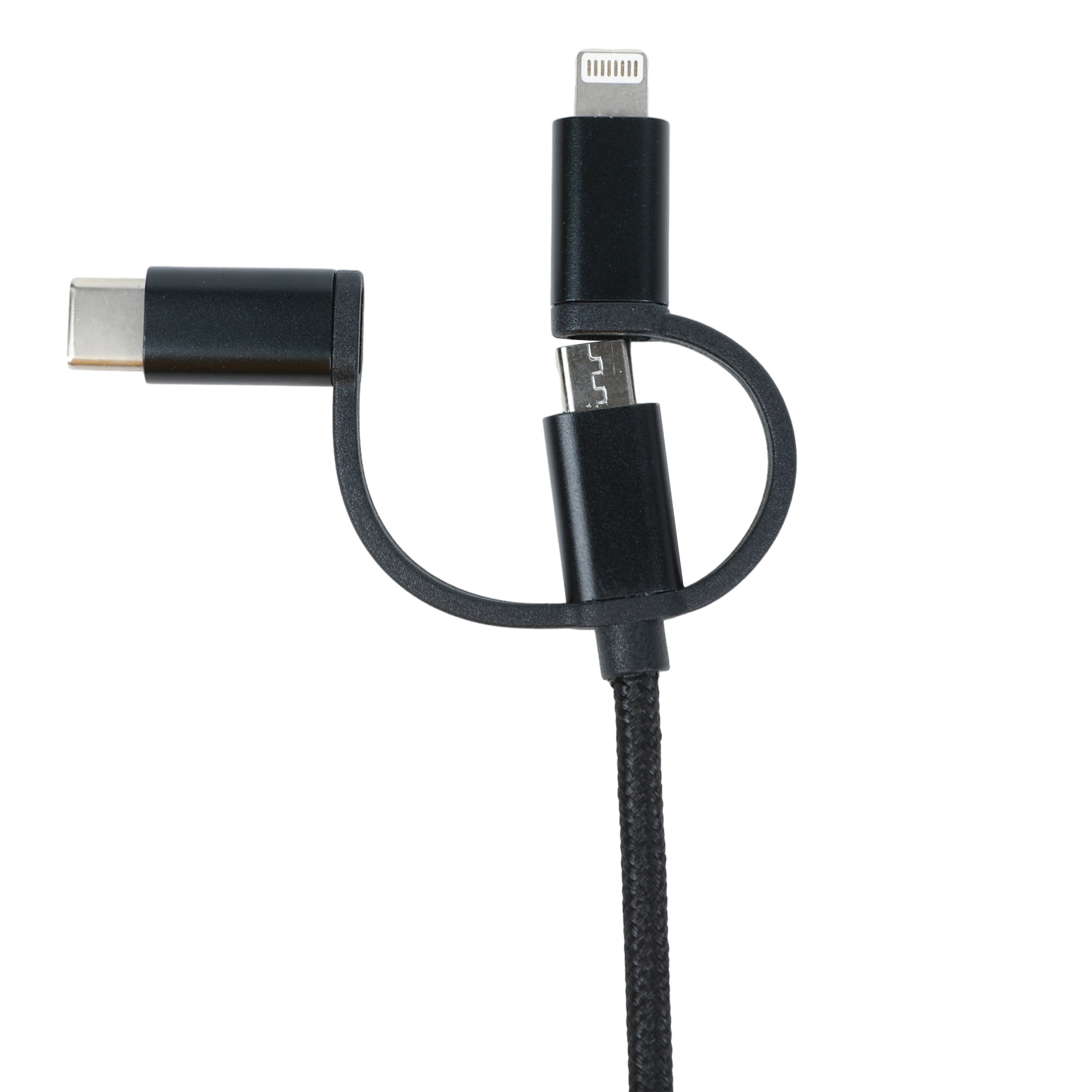 be cool USB-Kabel »Lade- und Datenkabel 3in1«, Lightning-Micro-USB-USB Typ C, USB Typ A, 100 cm