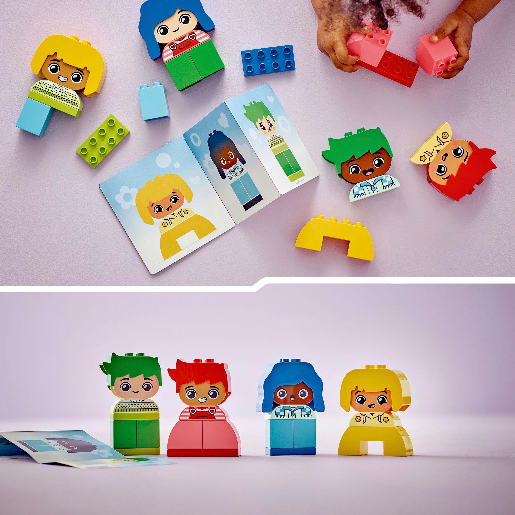 LEGO® Konstruktionsspielsteine »Große Gefühle (10415), LEGO DUPLO My First«, (23 St.), Made in Europe