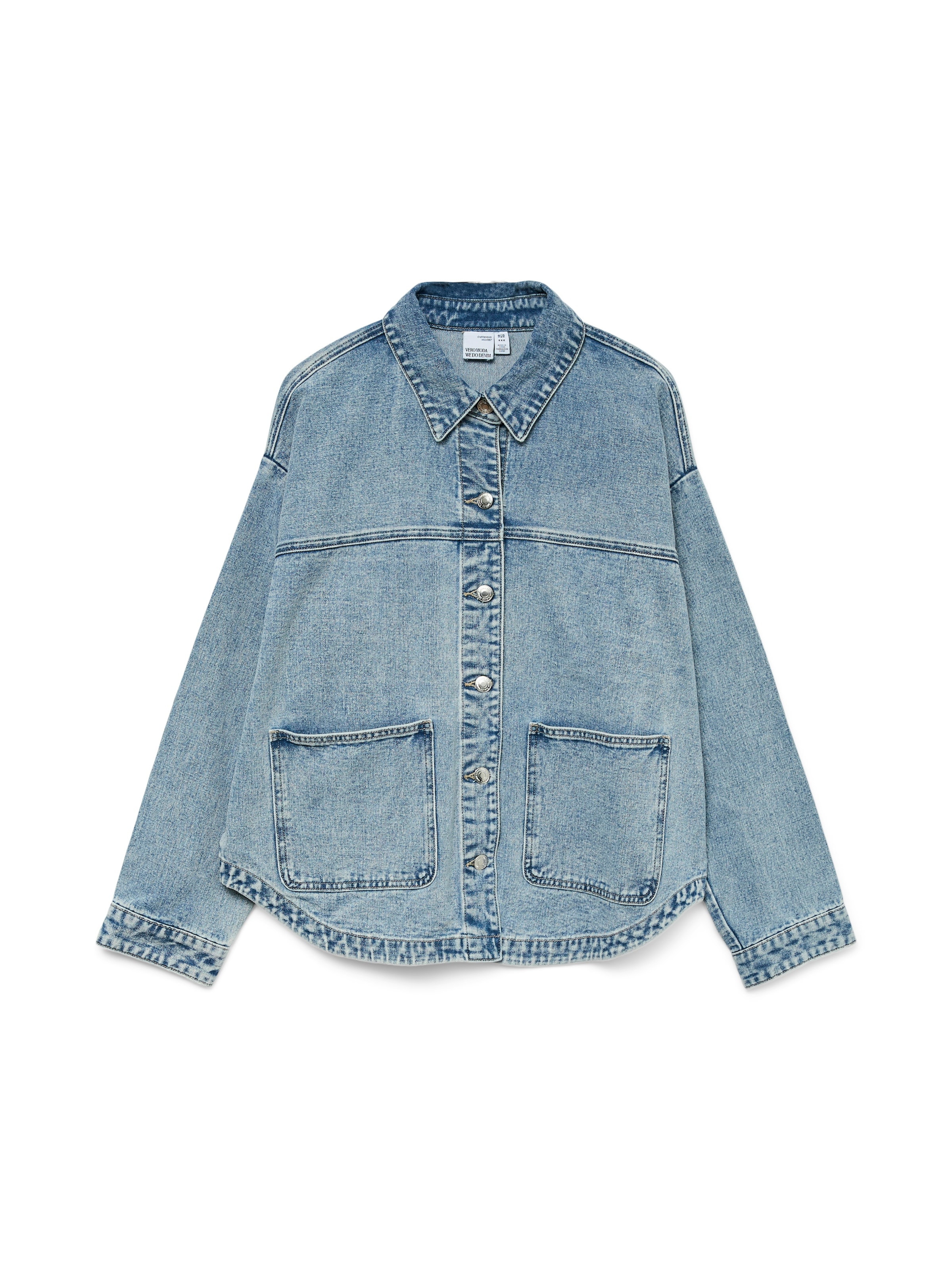 Vero Moda Jeansjacke »VMJAMIE LS DENIM SHACKET MIX NOOS«