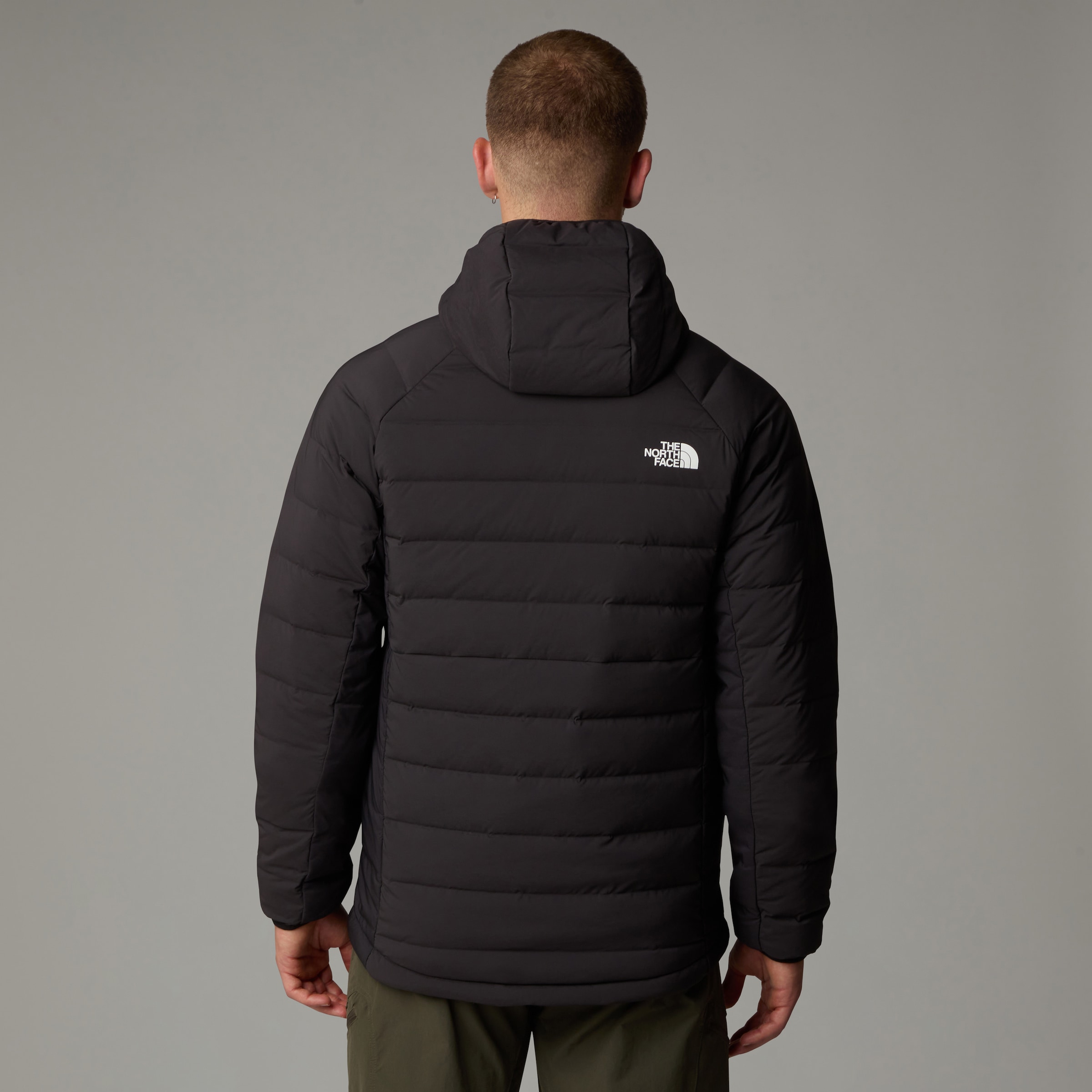 The North Face Daunenjacke »M BELLEVIEW STRETCH DOWN HOODIE«, mit Kapuze, mit Logodruck