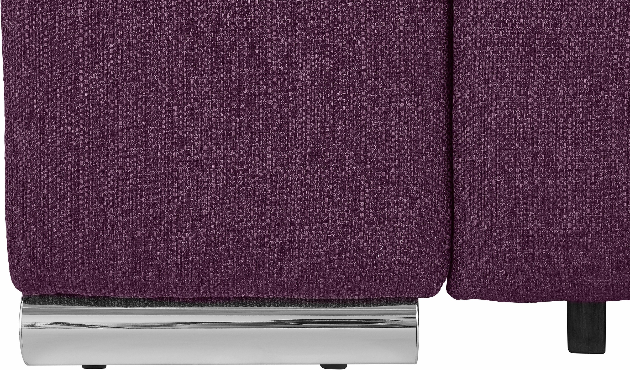 exxpo - sofa fashion Ecksofa »Elias, aktuelle Kreuzsteppung im Sitz, bequem, L-Form«, mit Kopf- bzw. Rückenverstellung, wahlweise mit Bettfunktion