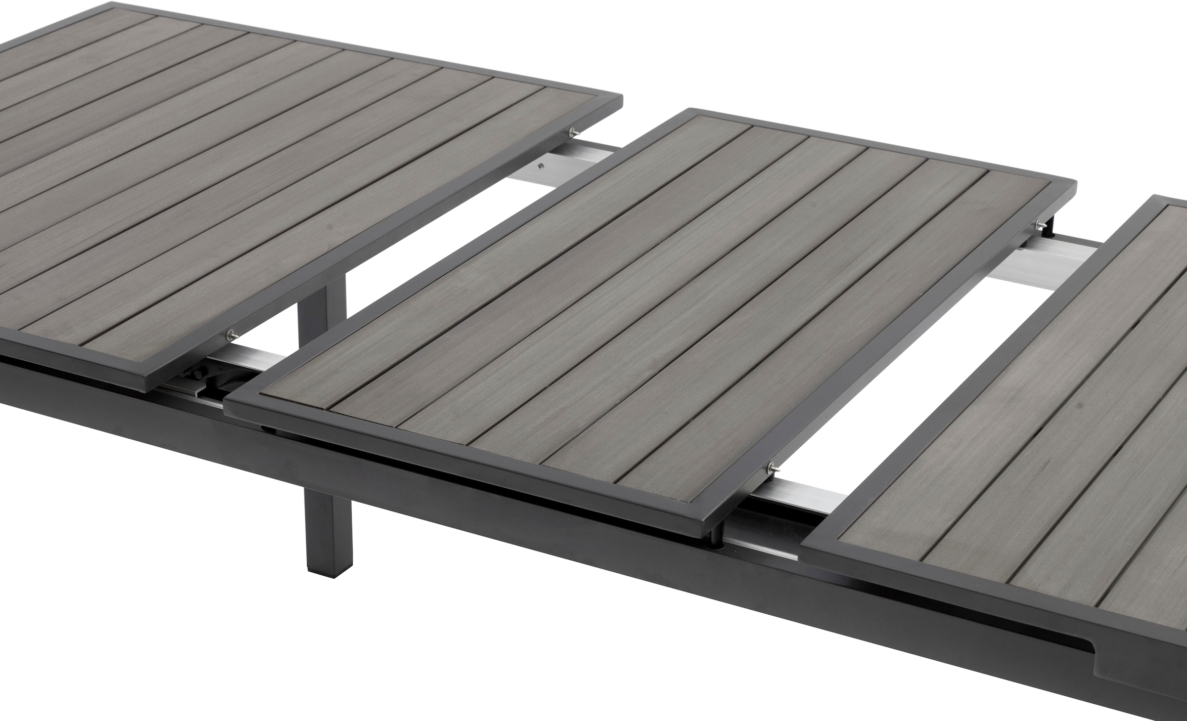 Destiny Garten-Essgruppe »GARDA IMOLA« 9 Stk. tlg. 4 Hochlehner inkl. Auflagen, 1 Ausziehtisch 165/215x100 cm