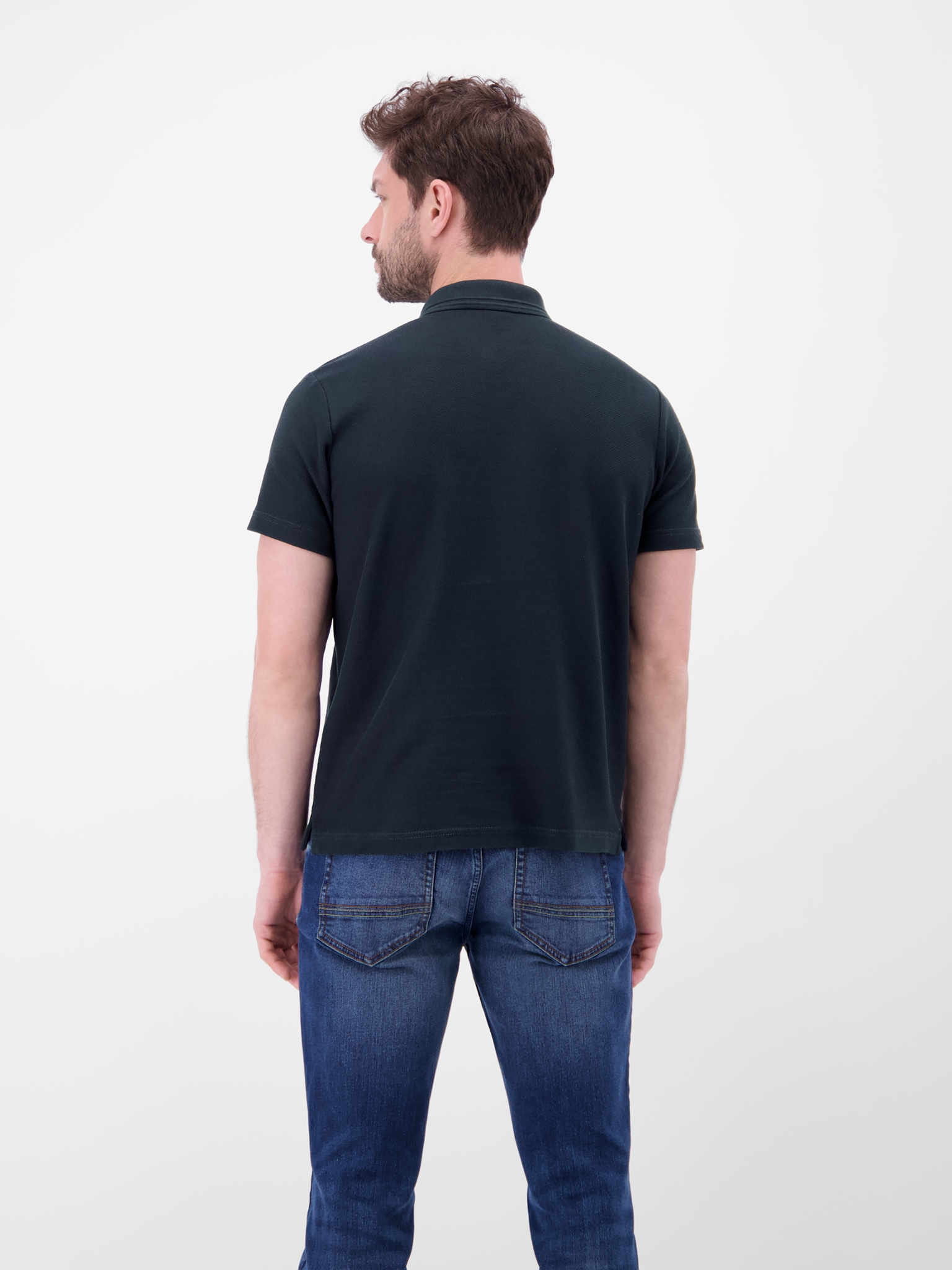 LERROS Poloshirt Kurzarm mit Logo-Badge