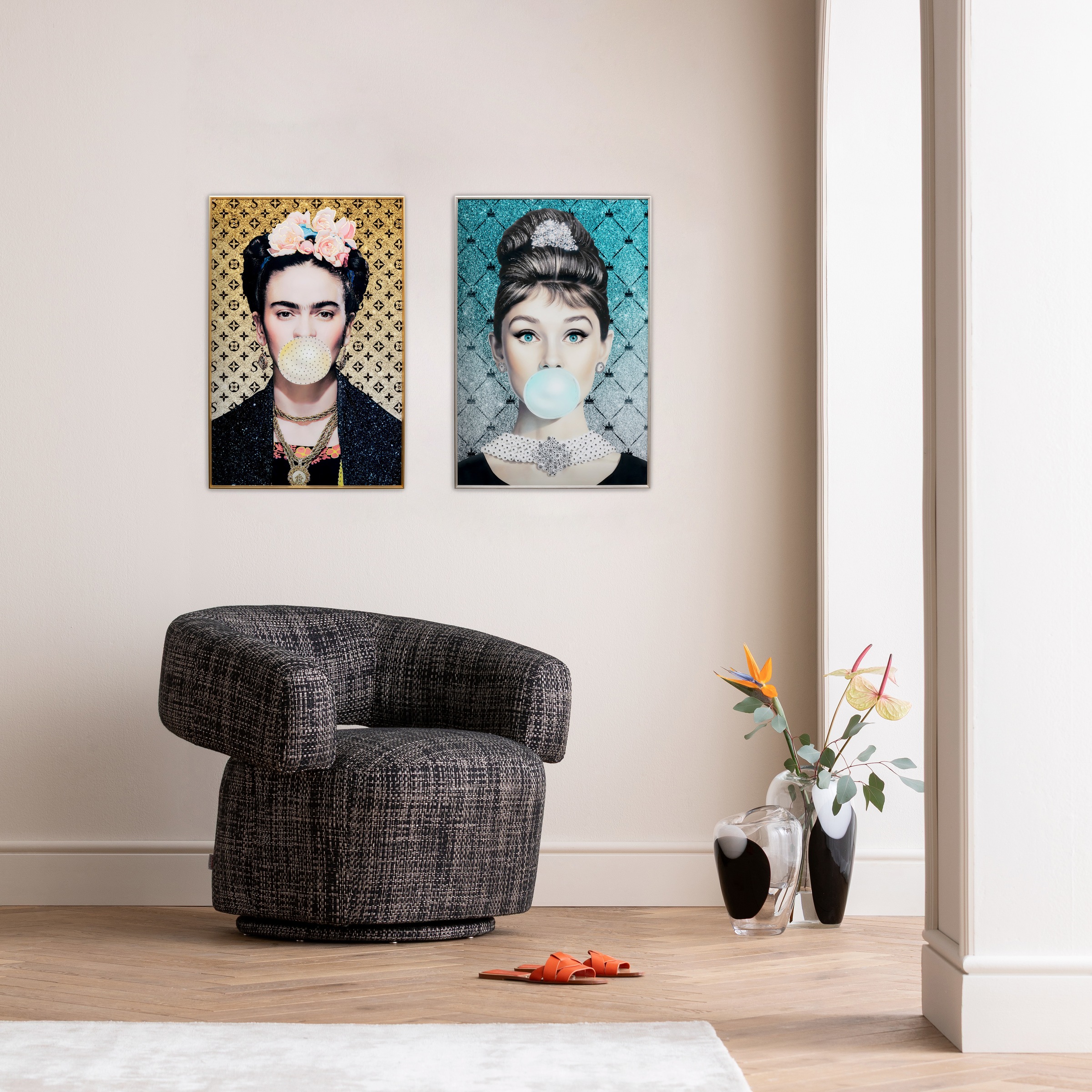 Kare Design Bild mit Rahmen