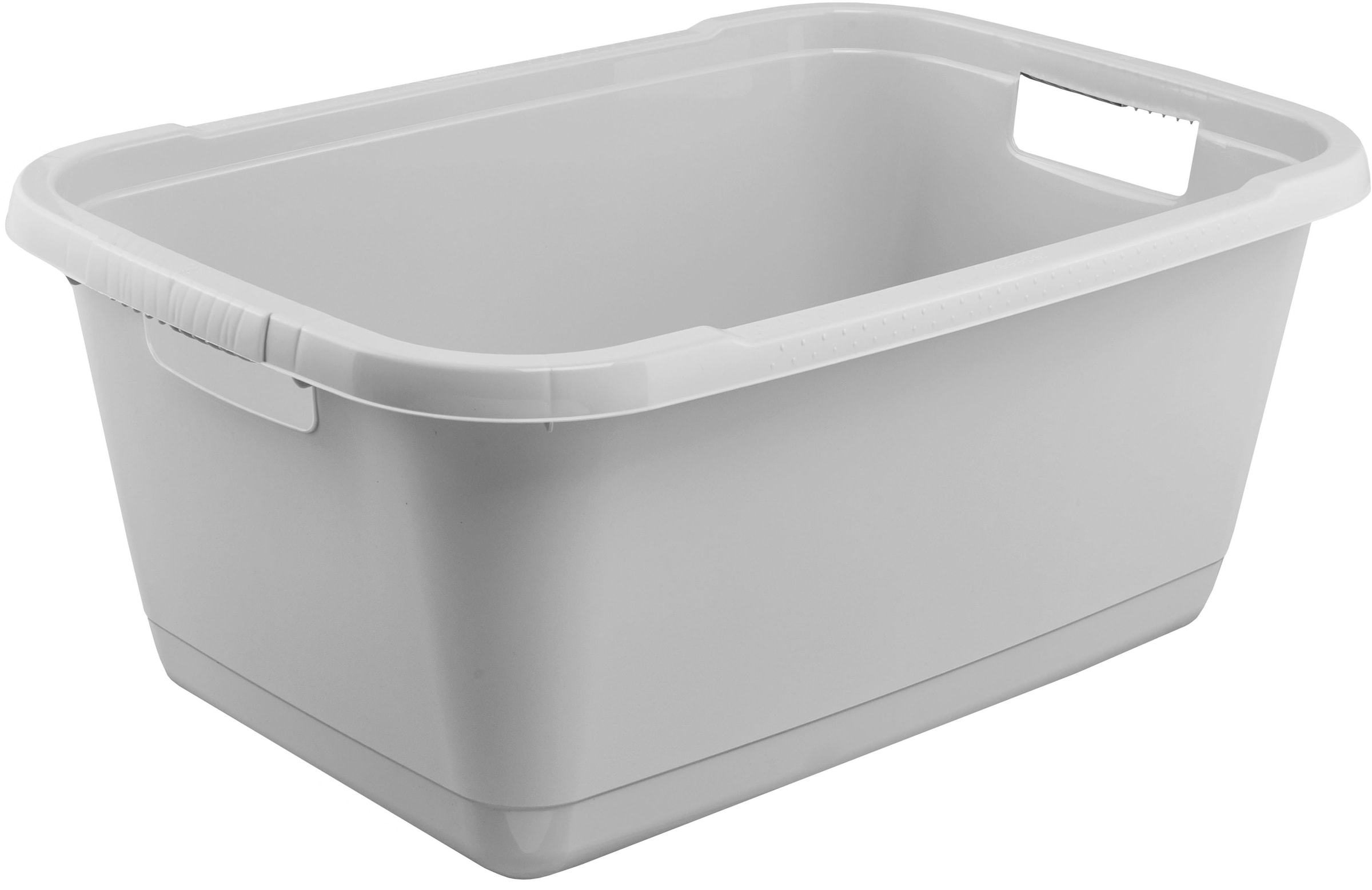 keeeper Wäschewanne »aenna, 2er Set, 65 x 44 x 28 cm, 52 l« praktische Griffe, platzsparend ineinander nestbar