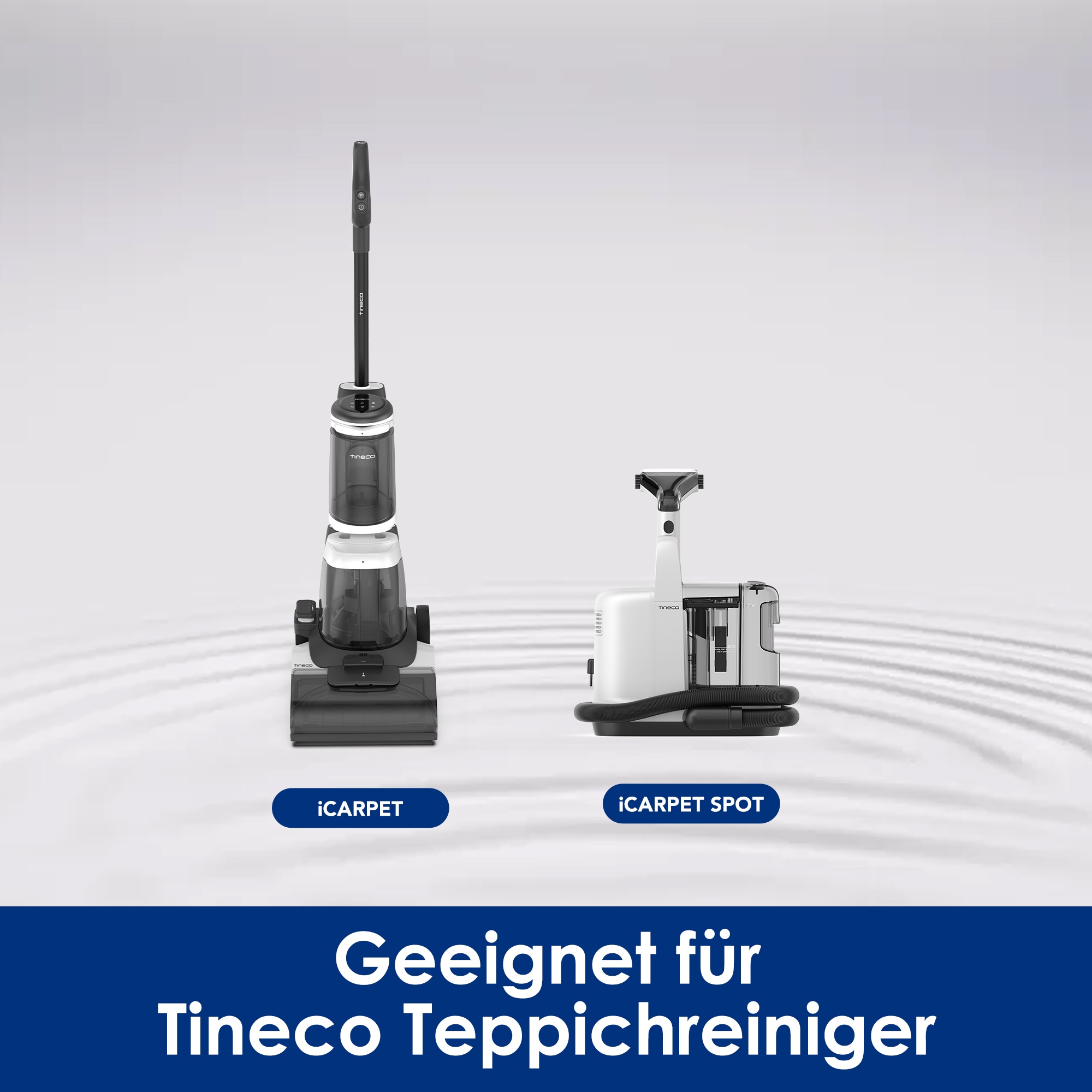 Tineco Teppichreiniger »Vorbehandlungslösung und«, (Set, 2x500ml Vorbehandlungslösung and 1x1Liter Teppichreiniger), Ideal zum Reinigen von Teppichen und Polstermöbel