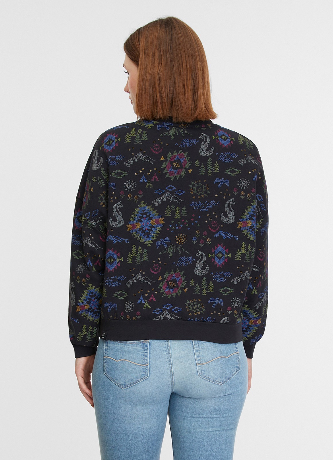 Ragwear Sweatshirt »LOLLITA PRINT GOTS«