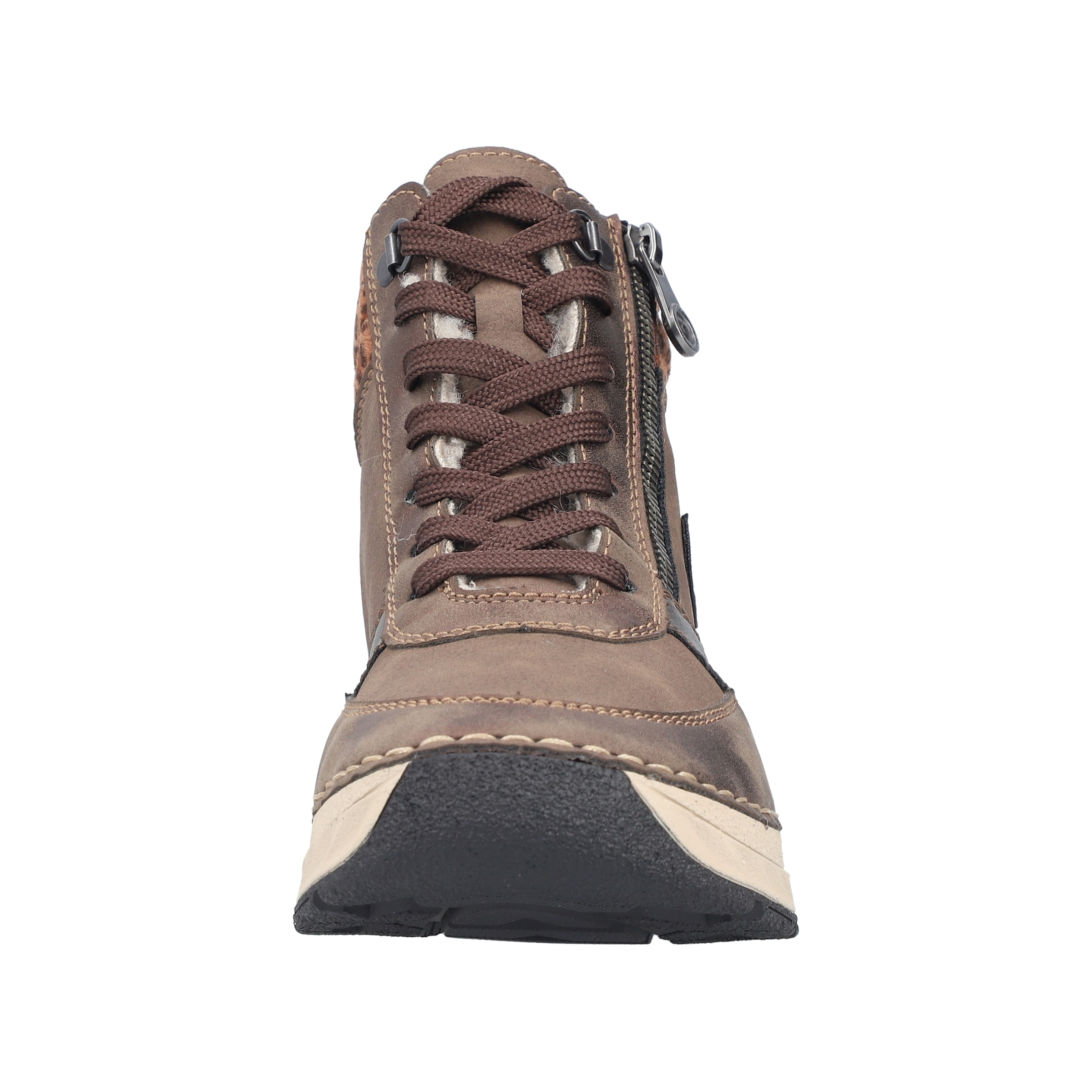 Rieker Winterboots  Schnürboots, Schnürstiefelette, High-Top-Sneaker mit Reißverschluss
