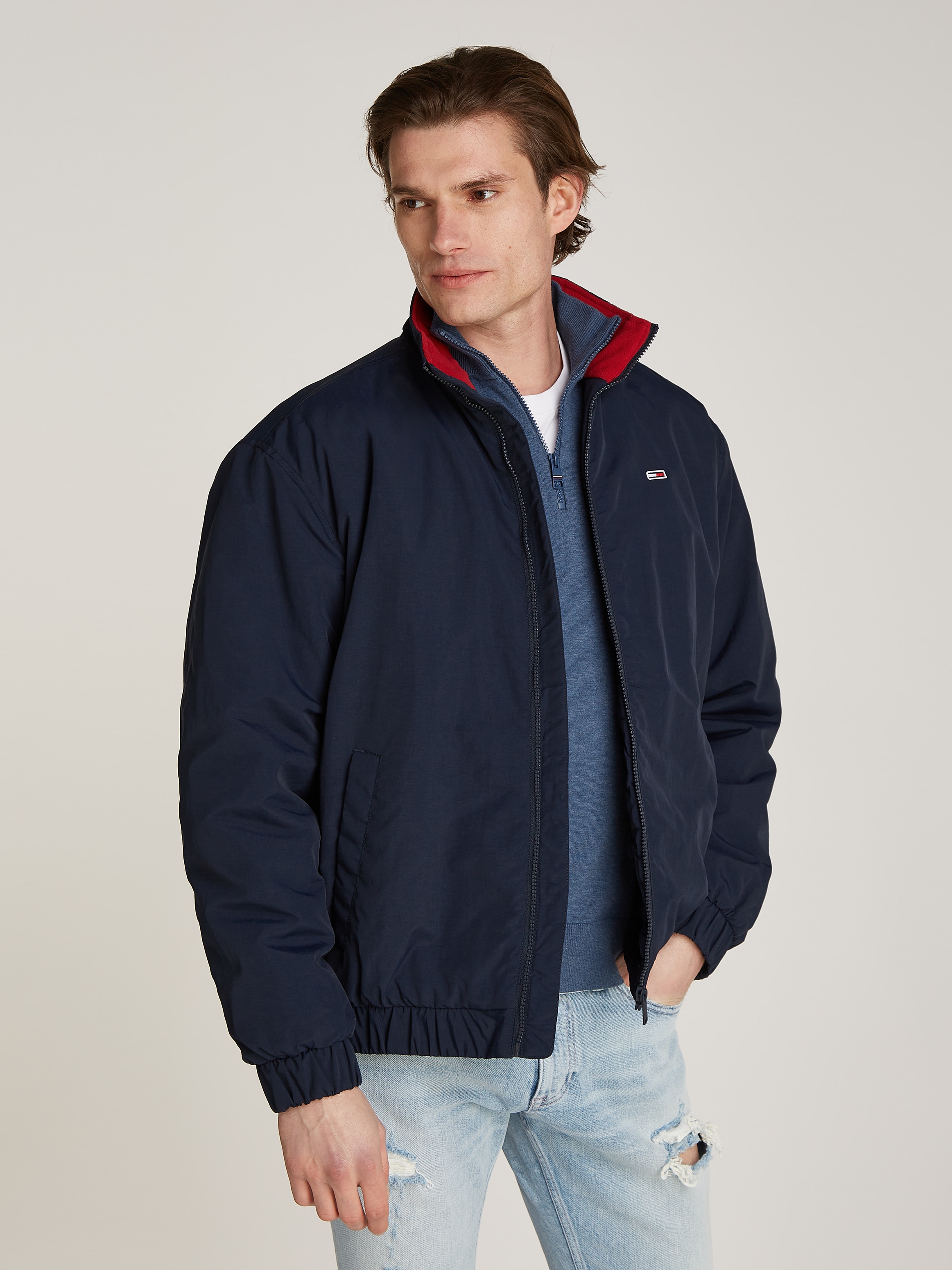 TOMMY JEANS Blouson »TJM ESSENTIAL PADDED JACKET EXT«, mit Stehkragen