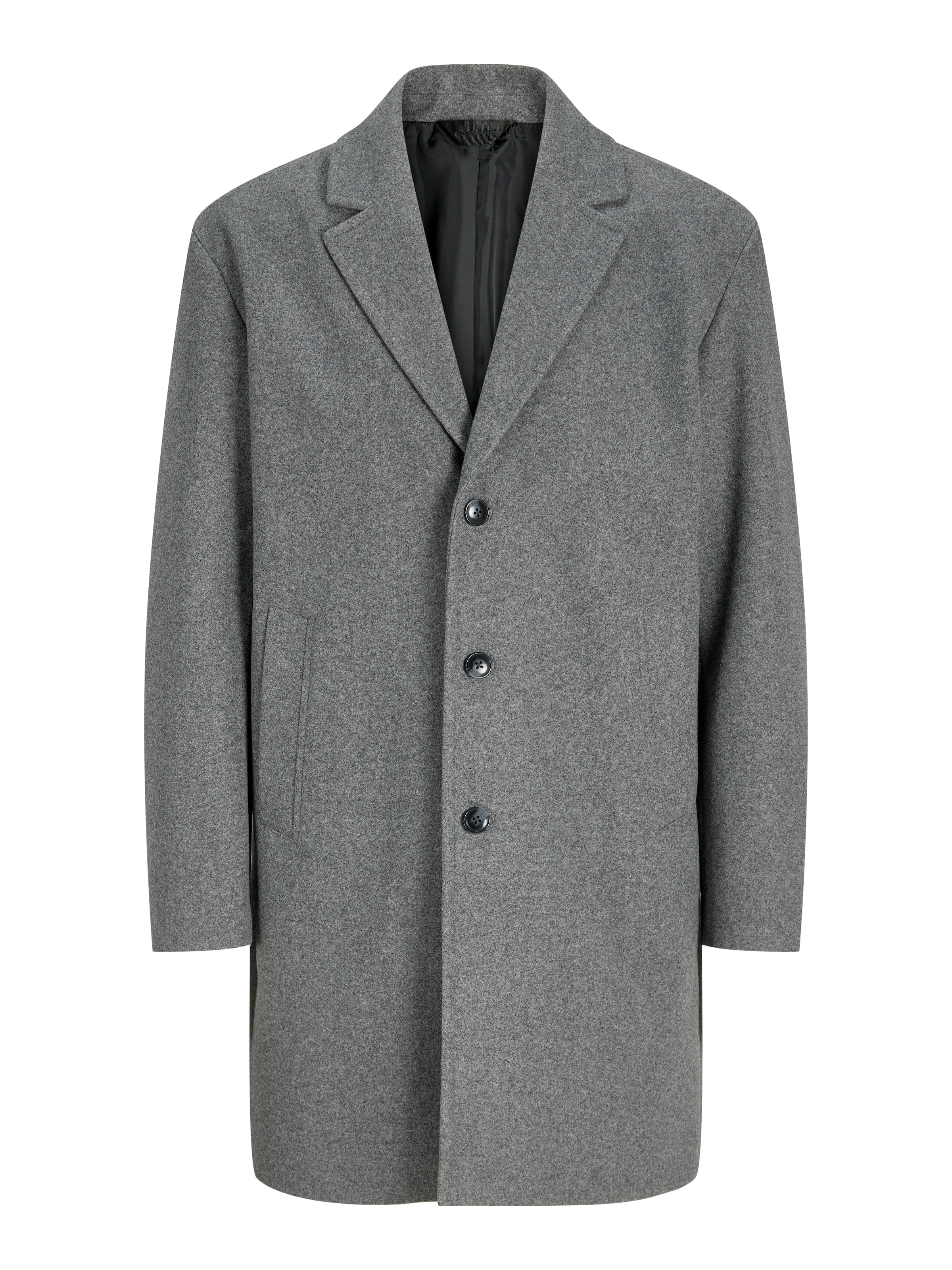Jack & Jones Kurzmantel »JJEJAMES COAT SN« Kunstfaser, mit Reverskragen