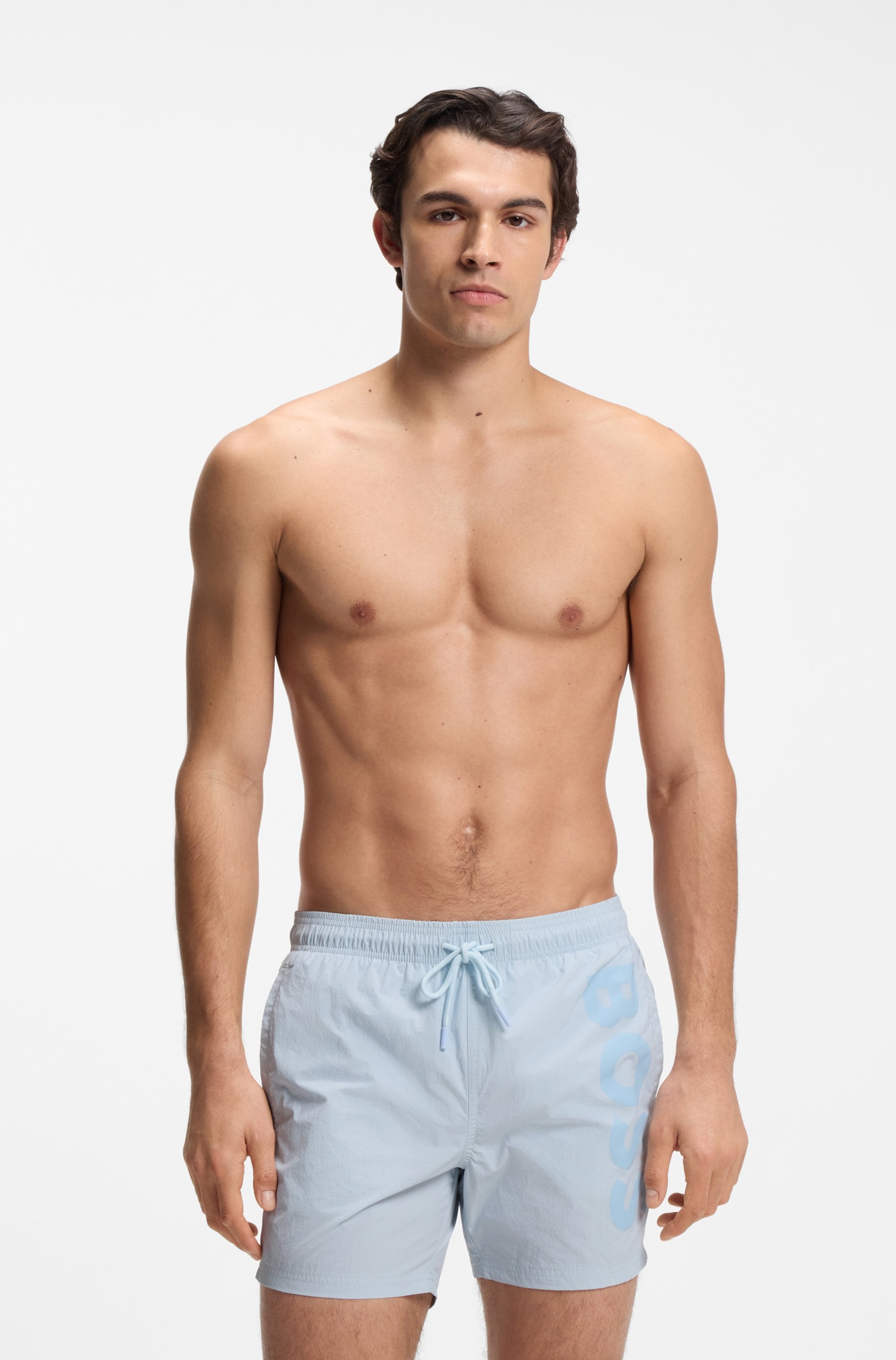 BOSS Badeshorts »Octopus« Mit BOSS Logoschriftzug, elastischer Taillenbund mit Kordel