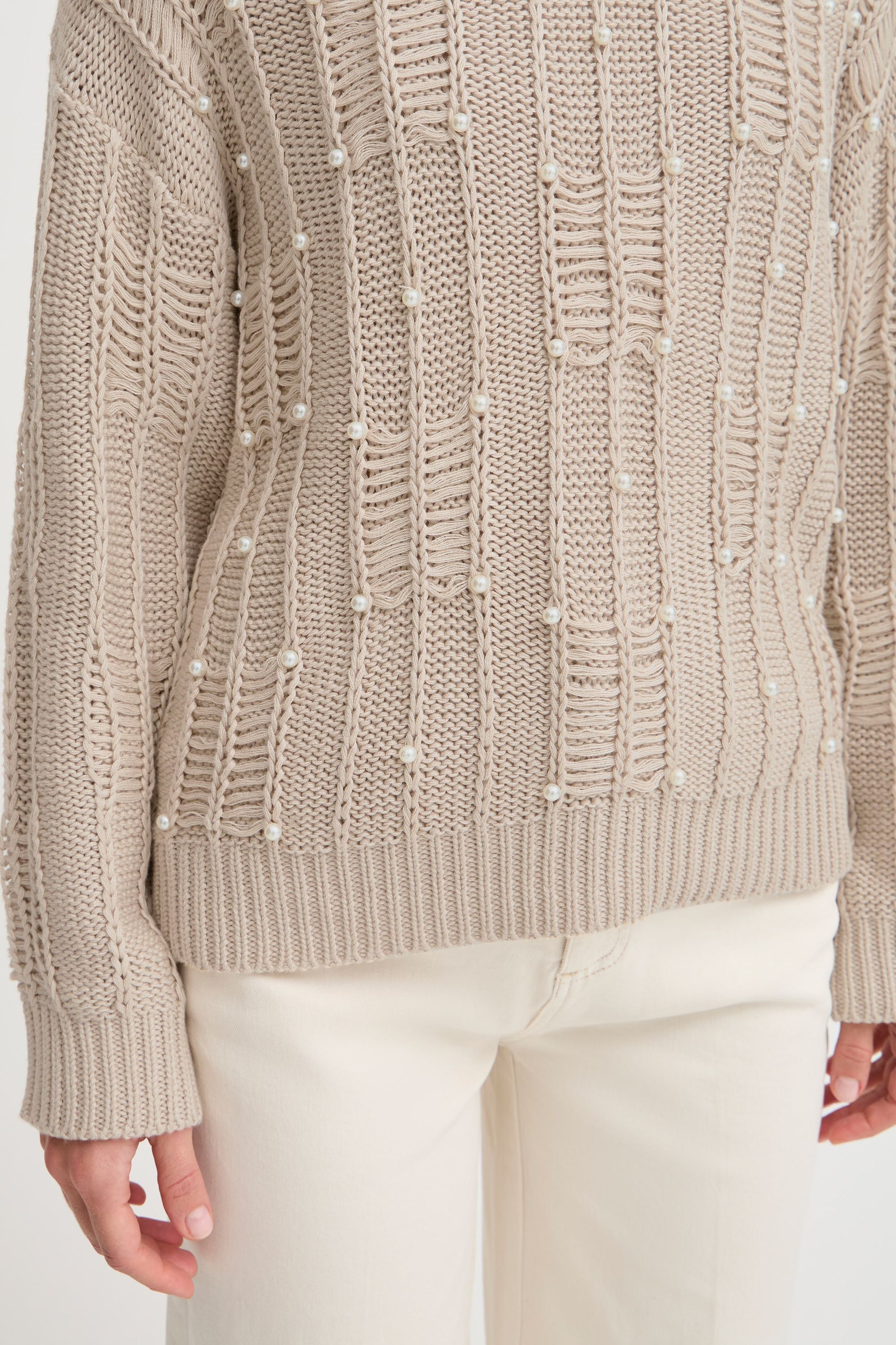 b.young Strickfleece-Pullover »Strickpullover BYNELLE JUMPER -«