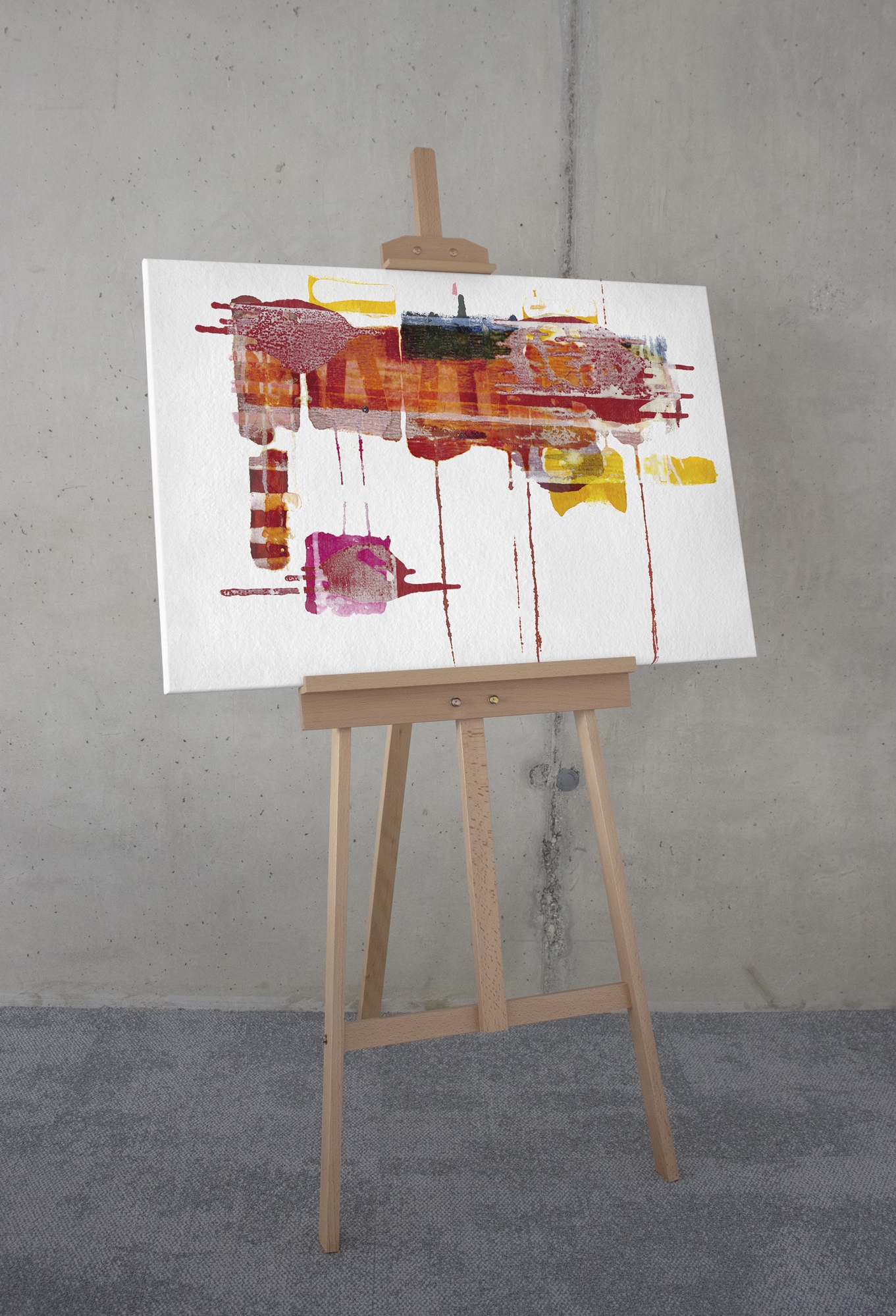 Komar Leinwandbild »Ruby Red - Größe 60 x 90 cm«, Natur, (1 St.), Keilrahmenbild mi Echtholzrahmen