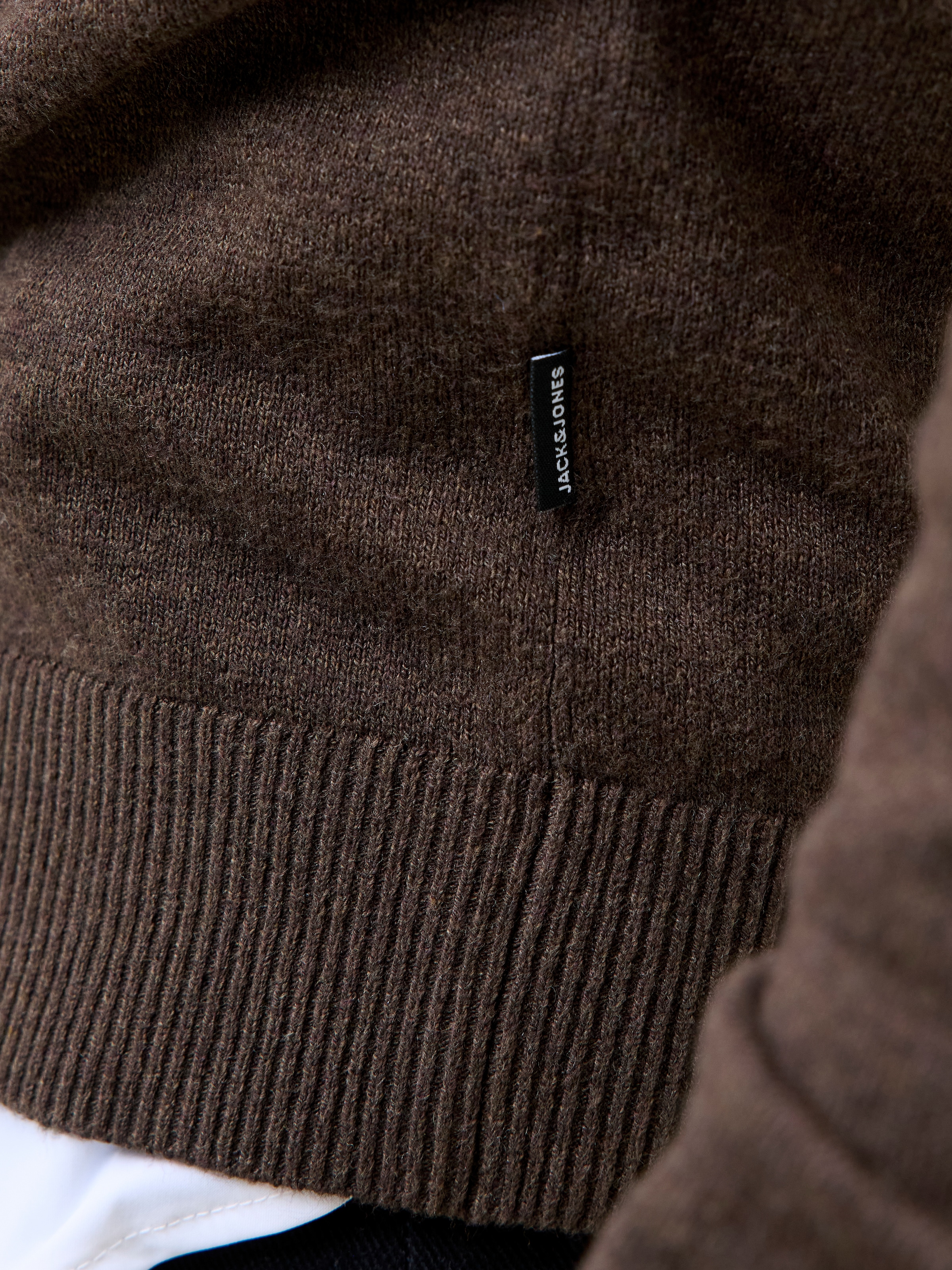 Jack & Jones Rundhalspullover »JJEEMIL KNIT CREW NECK NOOS« Baumwollmischung, regular fit