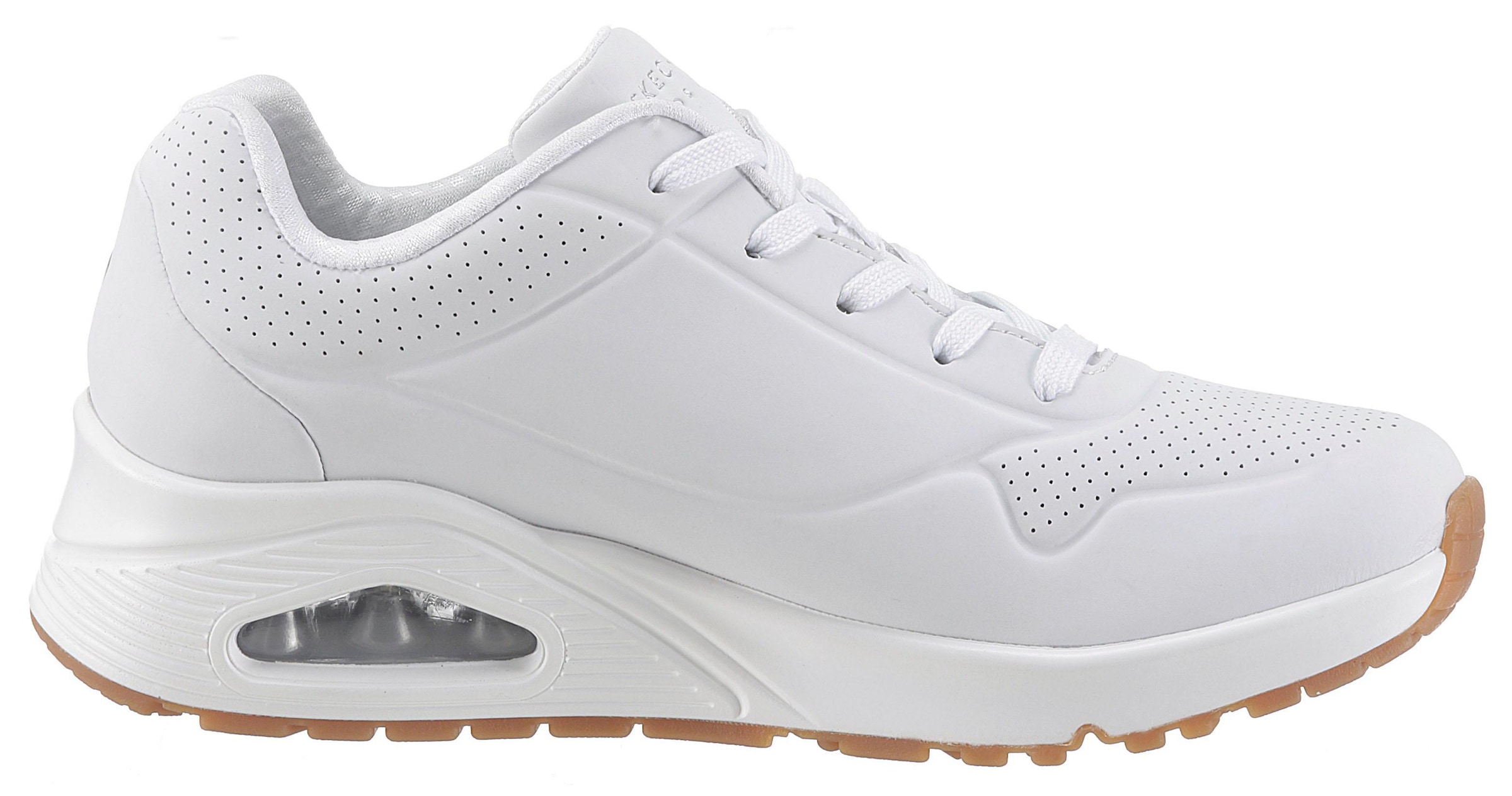 Skechers Sneaker »Street Uno - Stand on Air«, Freizeitschuh, Halbschuh, Schnürschuh mit Memory Foam