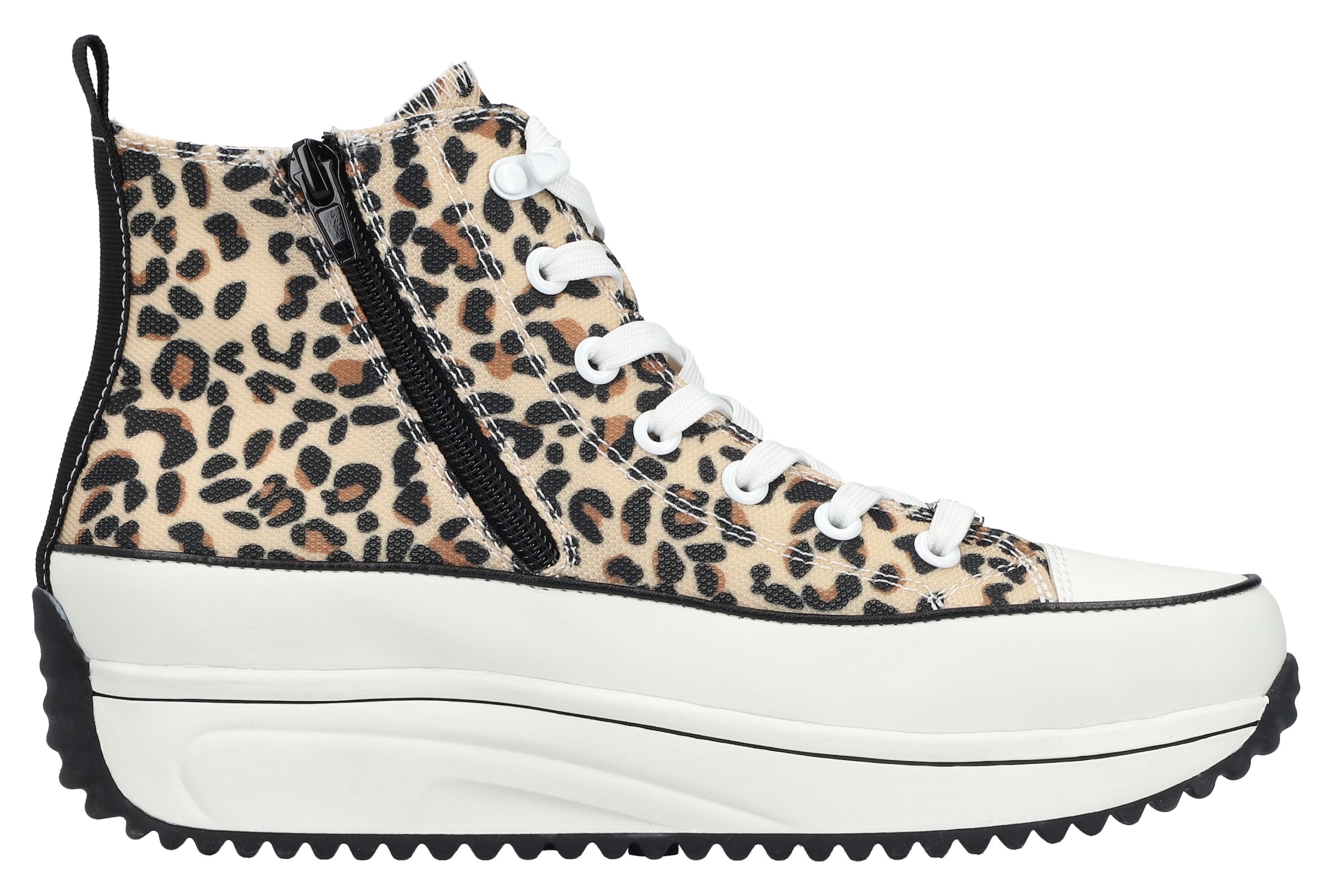 Rieker Plateausneaker  High Top-Sneaker, Schnürboots in bequemer Form