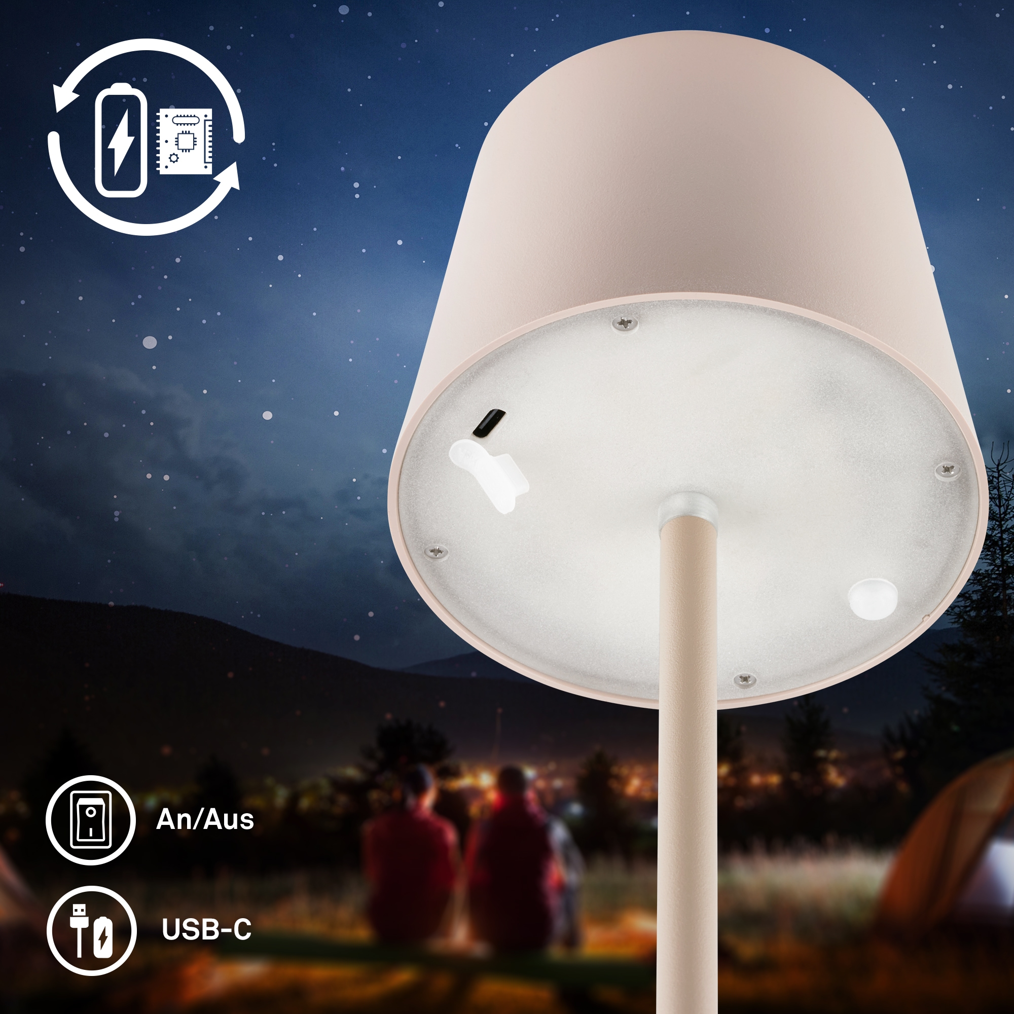 Briloner Leuchten LED Außen-Tischleuchte »BOTA 7708011«