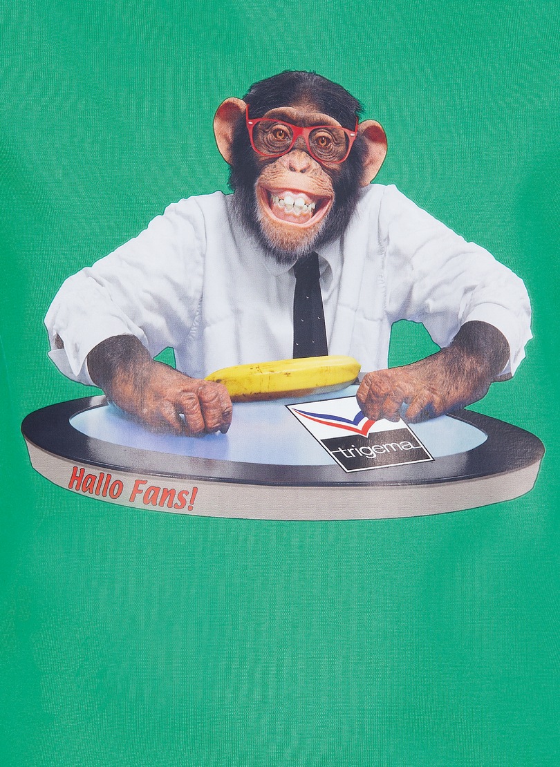 Trigema T-Shirt »TRIGEMA T-Shirt TRIGEMA Affe« 1 Stk.