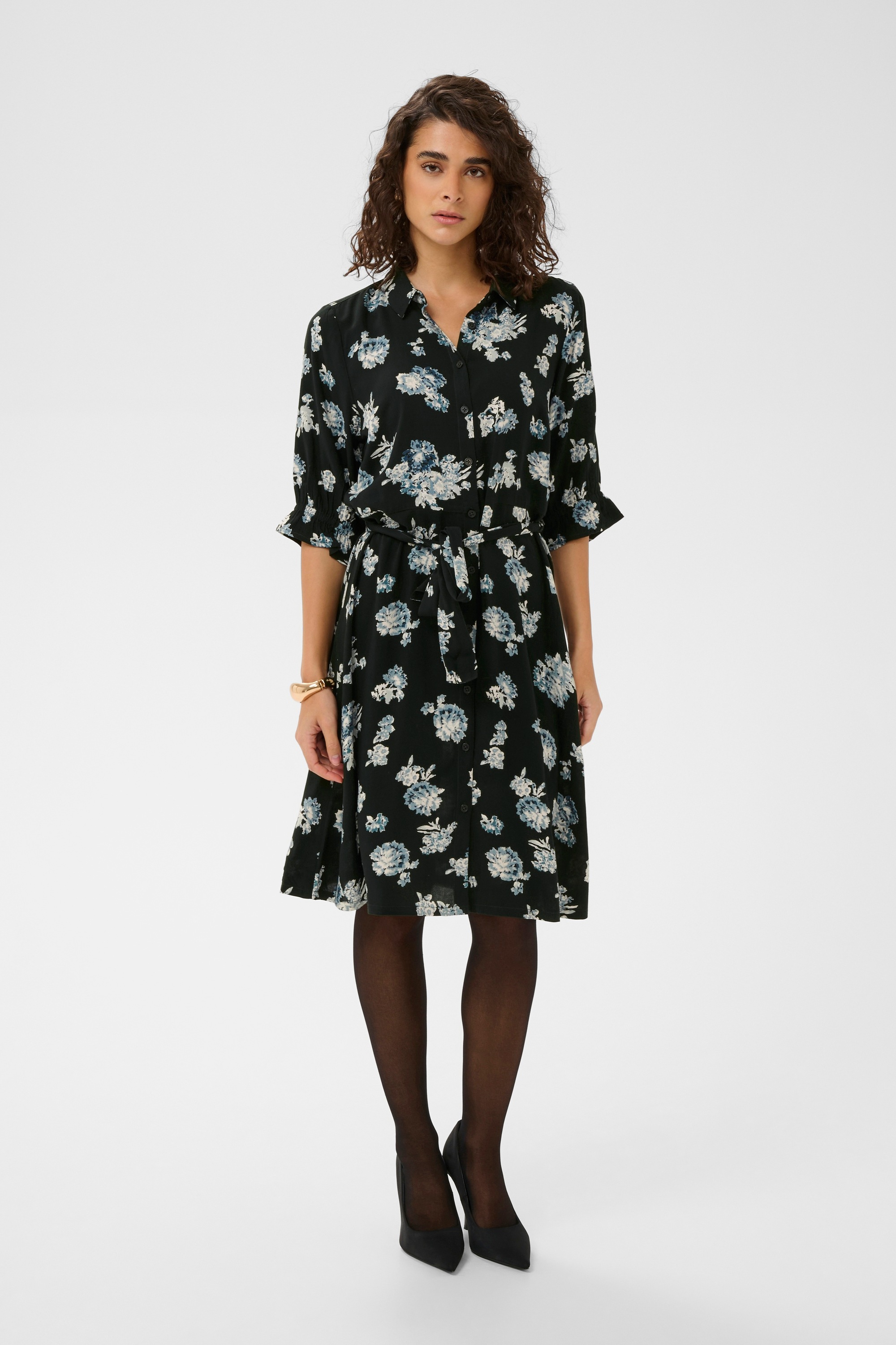 KAFFE Midikleid »Kleid KAdina«