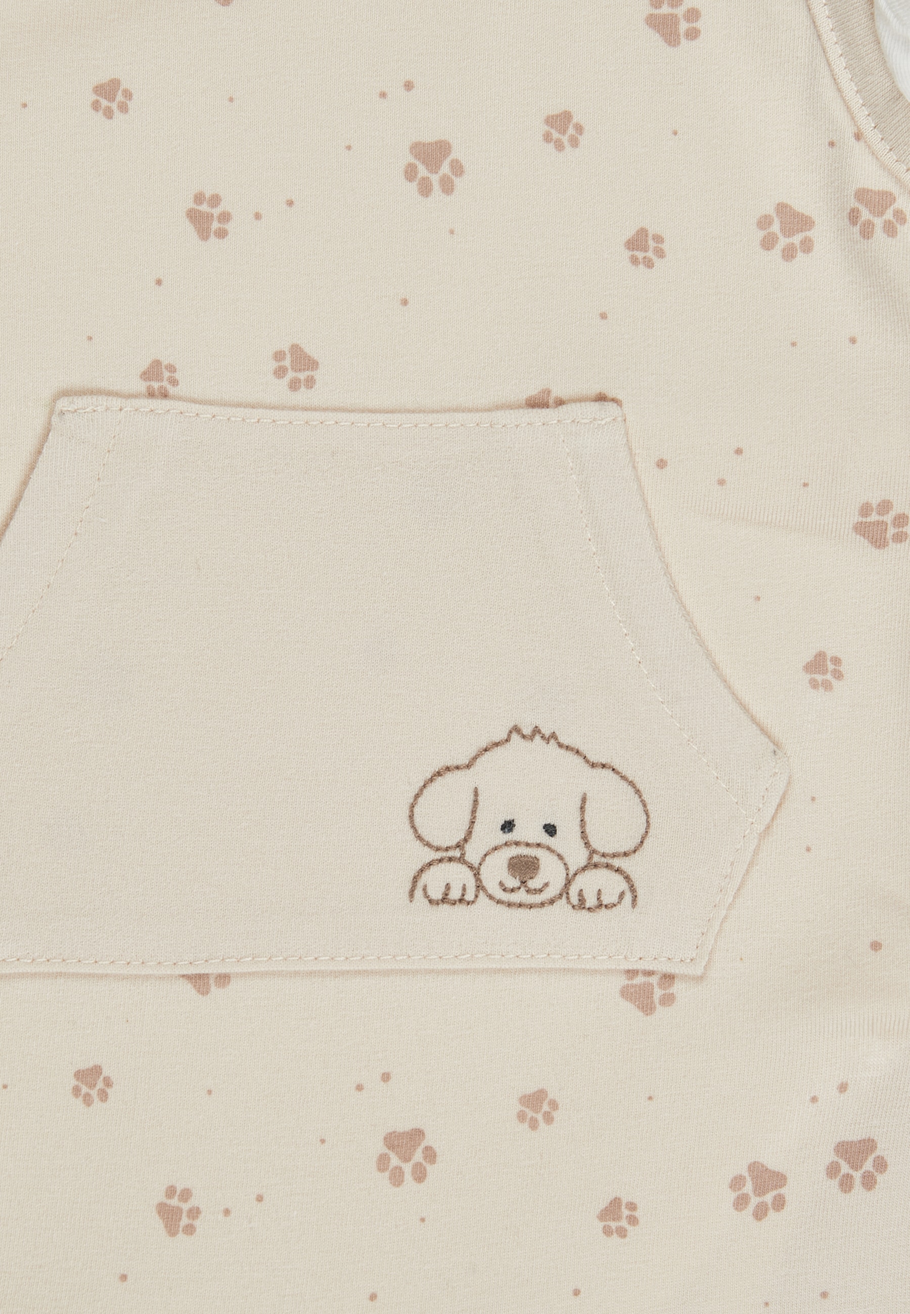 Sterntaler® Shirt & Hose »Strampler-Set Jersey Pfoten«