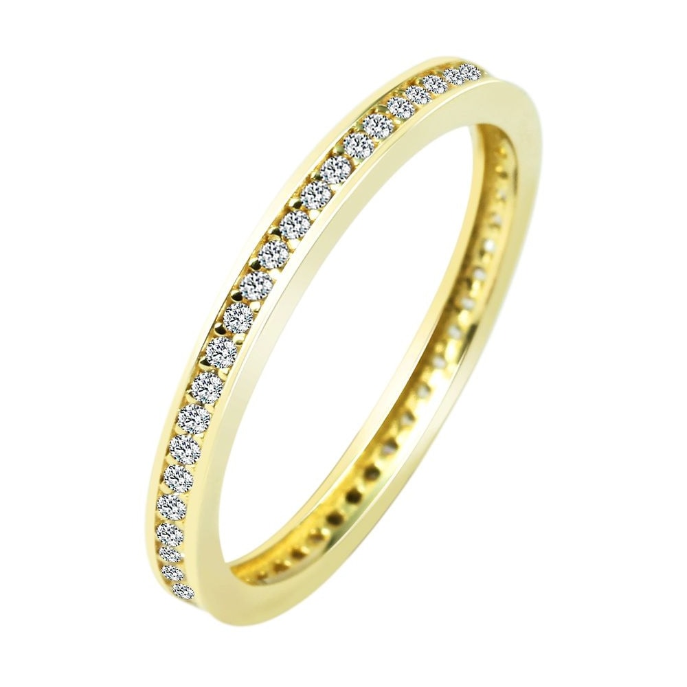 Adelia´s Fingerring »Adelia's Damen Ring aus 333 Gold mit Zirkonia«