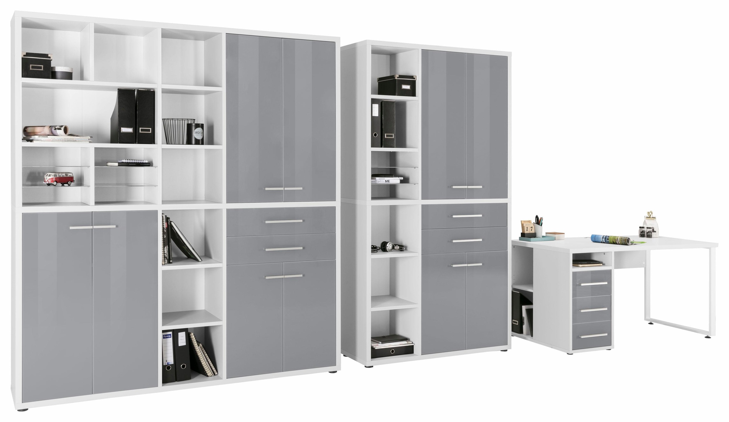 Maja Möbel Büro-Set »1391«, (Set, 3 tlg.)