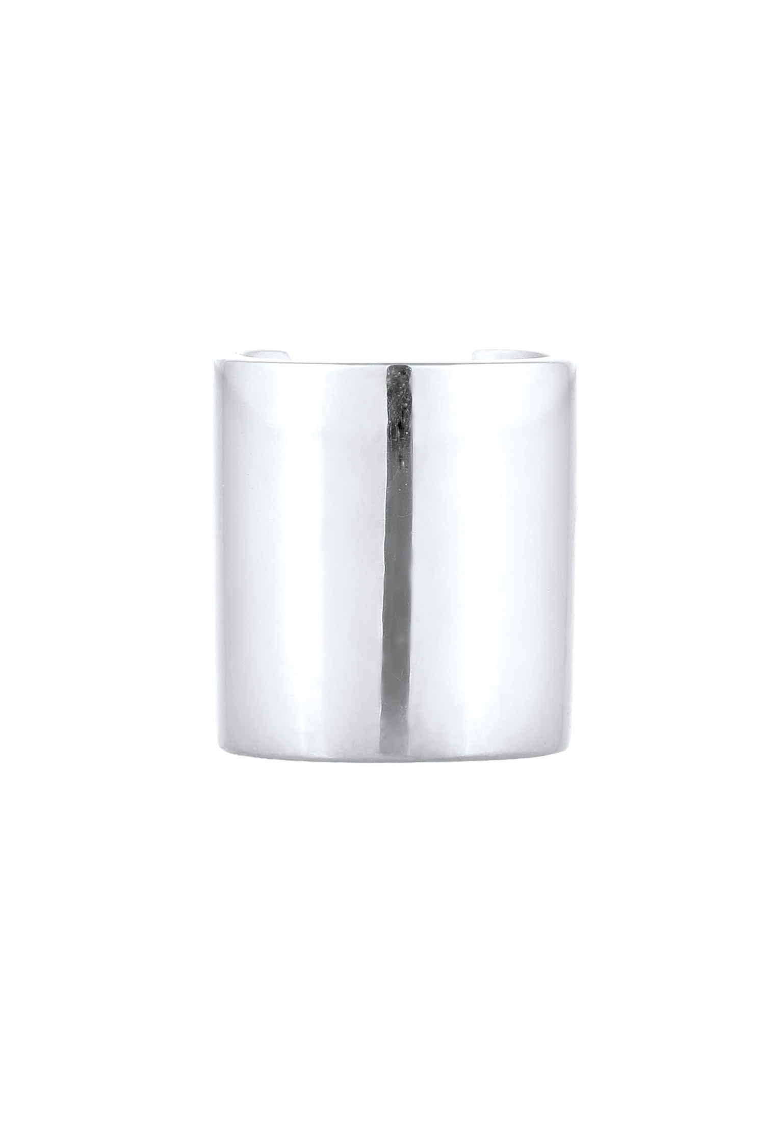 Kuzzoi Paar Ohrklemmen »Ohrringe Earcuff Breit Single 925 Sterling Silber«