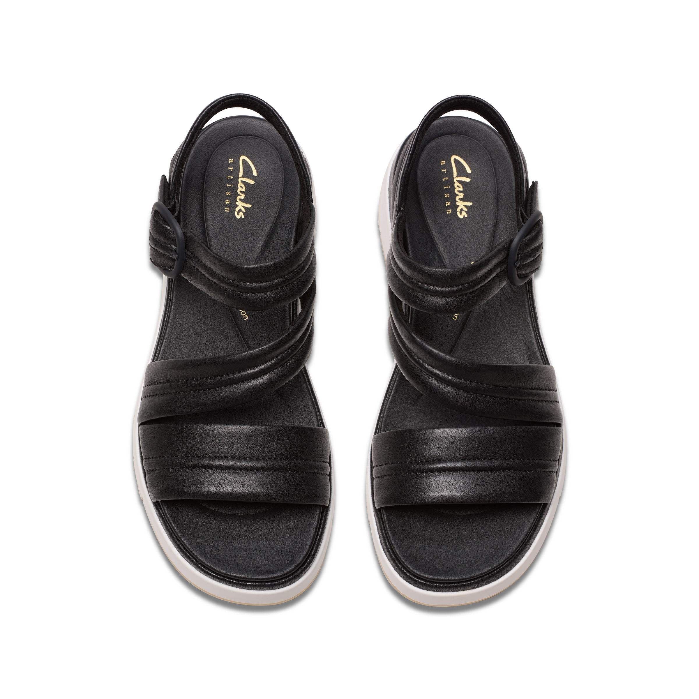 Clarks Sandale »Tuscan Strap«, Sandalette, Flats, Sommerschuh mit Plateausohle