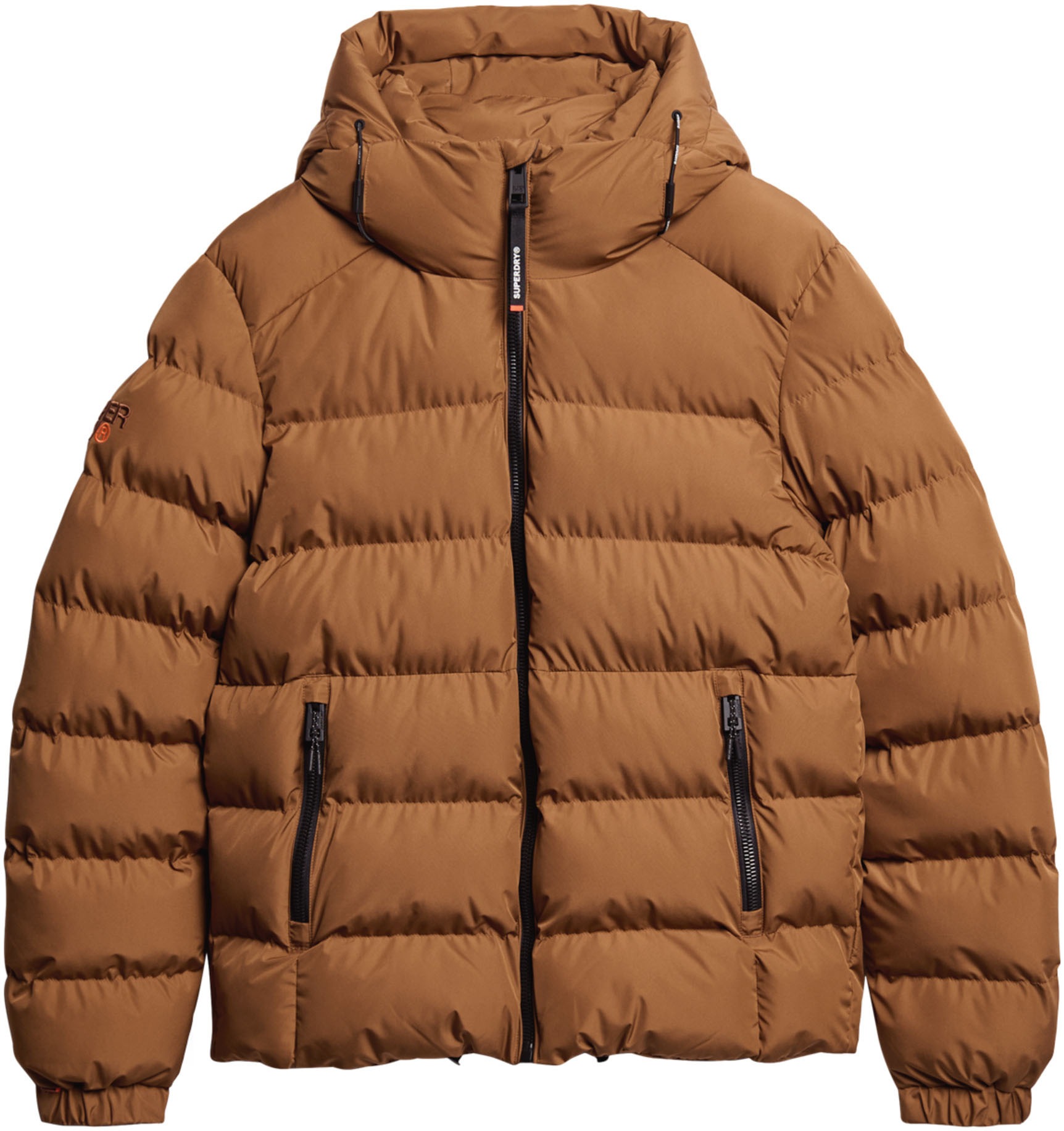 Superdry Steppjacke »HOODED SPORTS PUFFER JACKET«, mit Kapuze