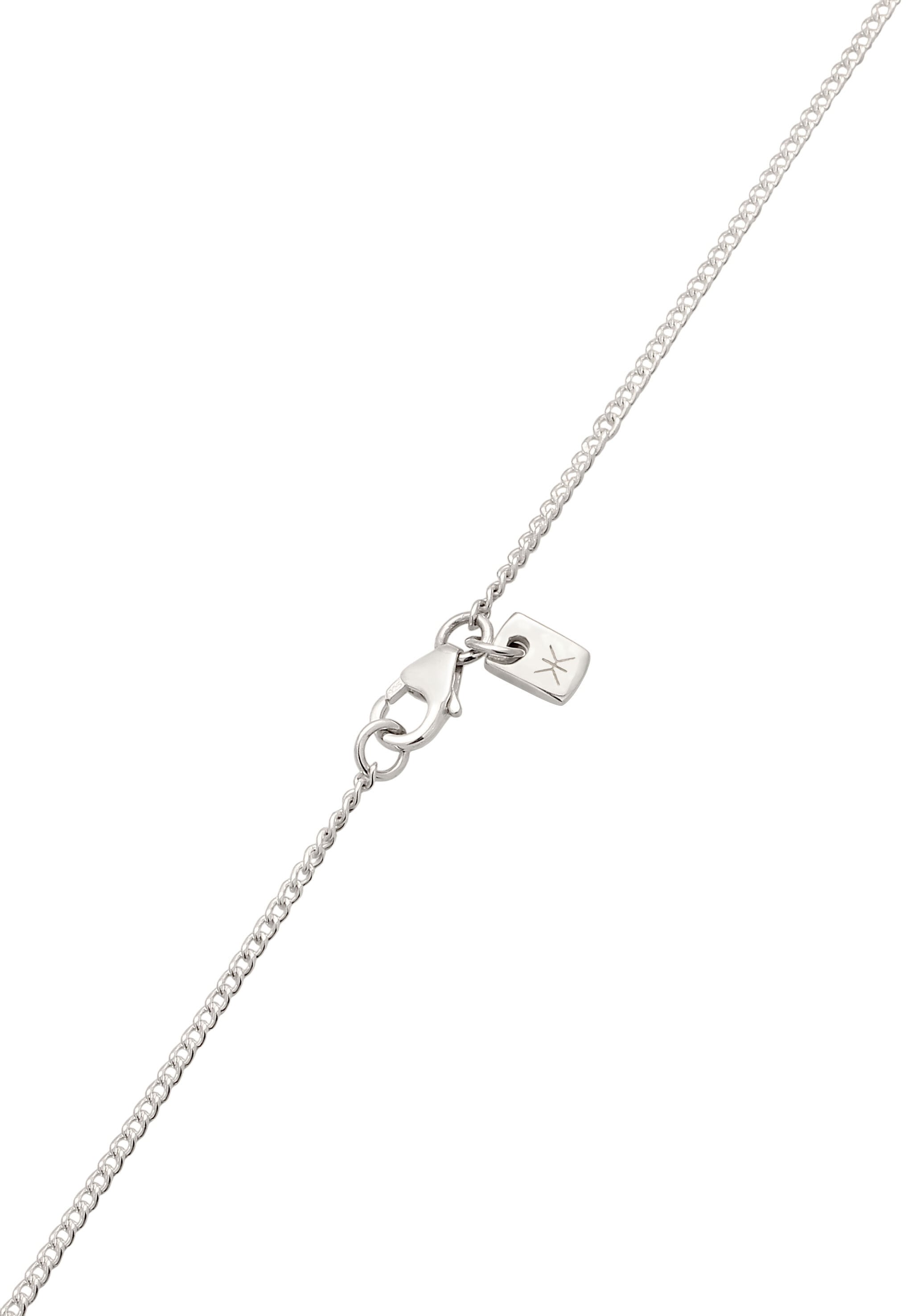 Kuzzoi Lange Kette »Halskette Steigbügel 925 Sterling Silber«