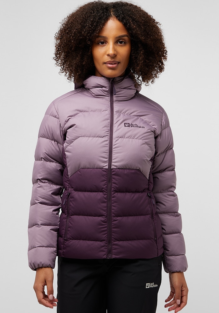 Jack Wolfskin Daunenjacke »ATHER DOWN HOODY W«, mit Kapuze