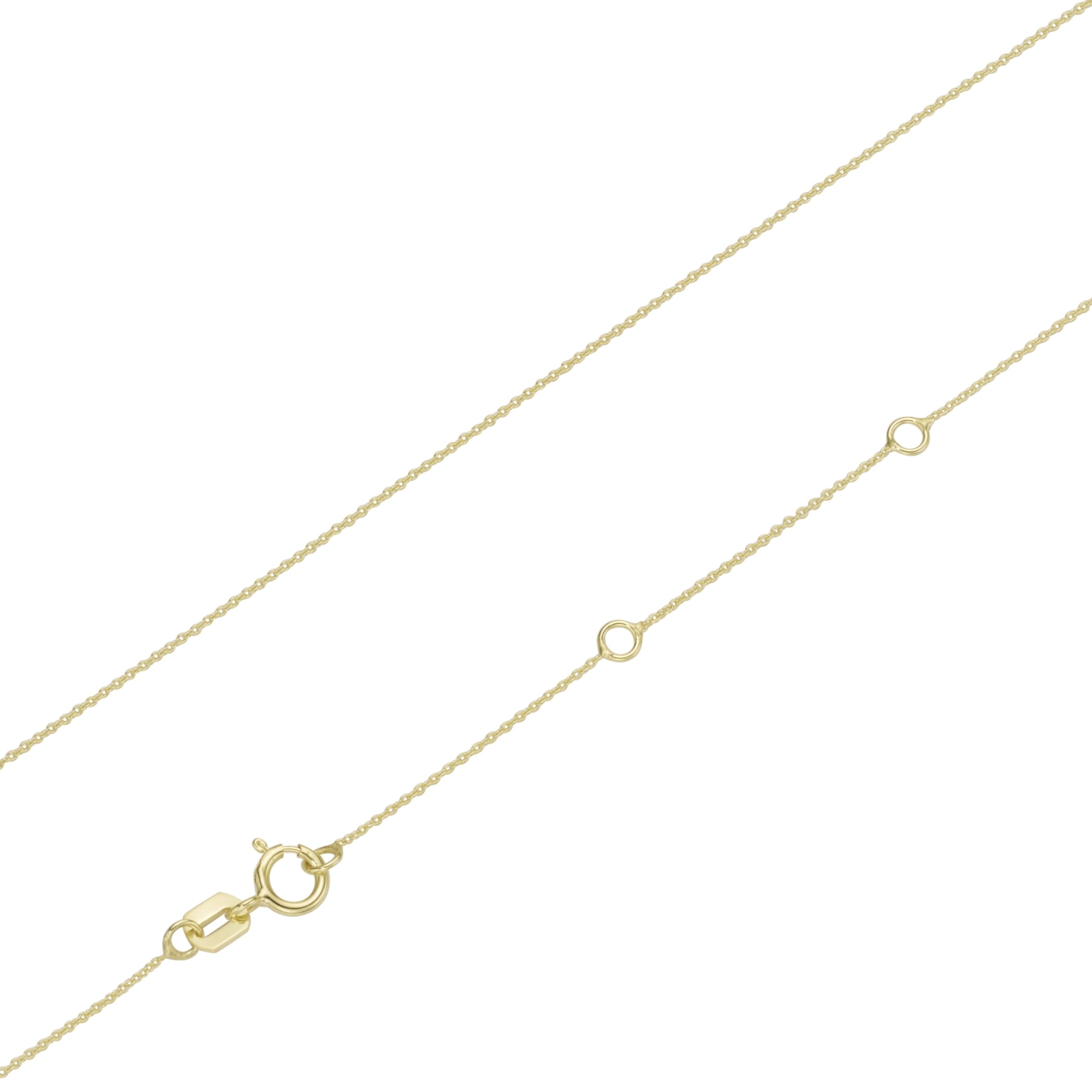 Luigi Merano Kette ohne Anhänger »Kette Ankerkette, massiv, Gold 375«
