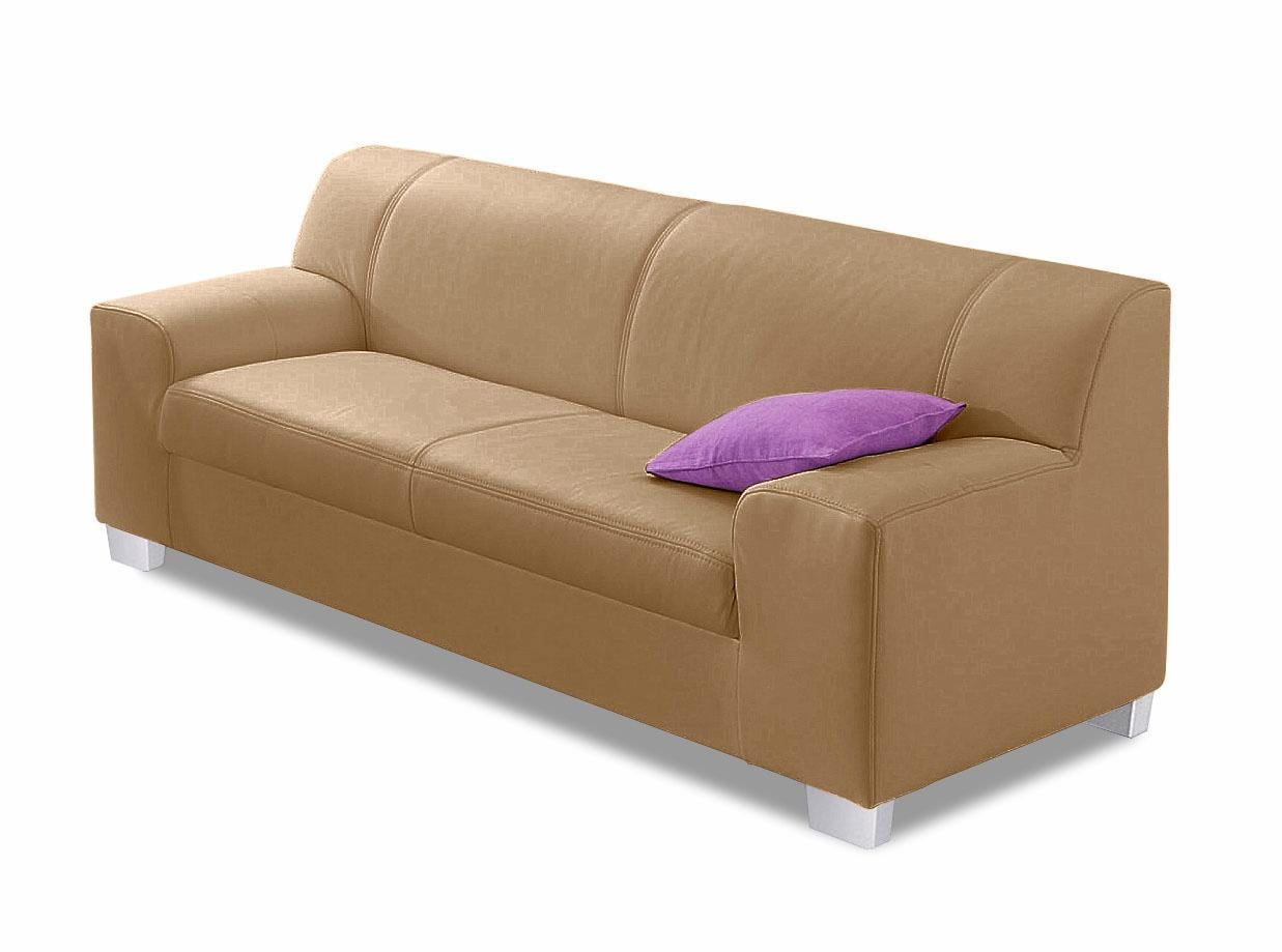 DOMO collection 3-Sitzer »Amando zeitlos und modern, komfortabel,«, in vielen Bezugsvarianten, auch in Leder