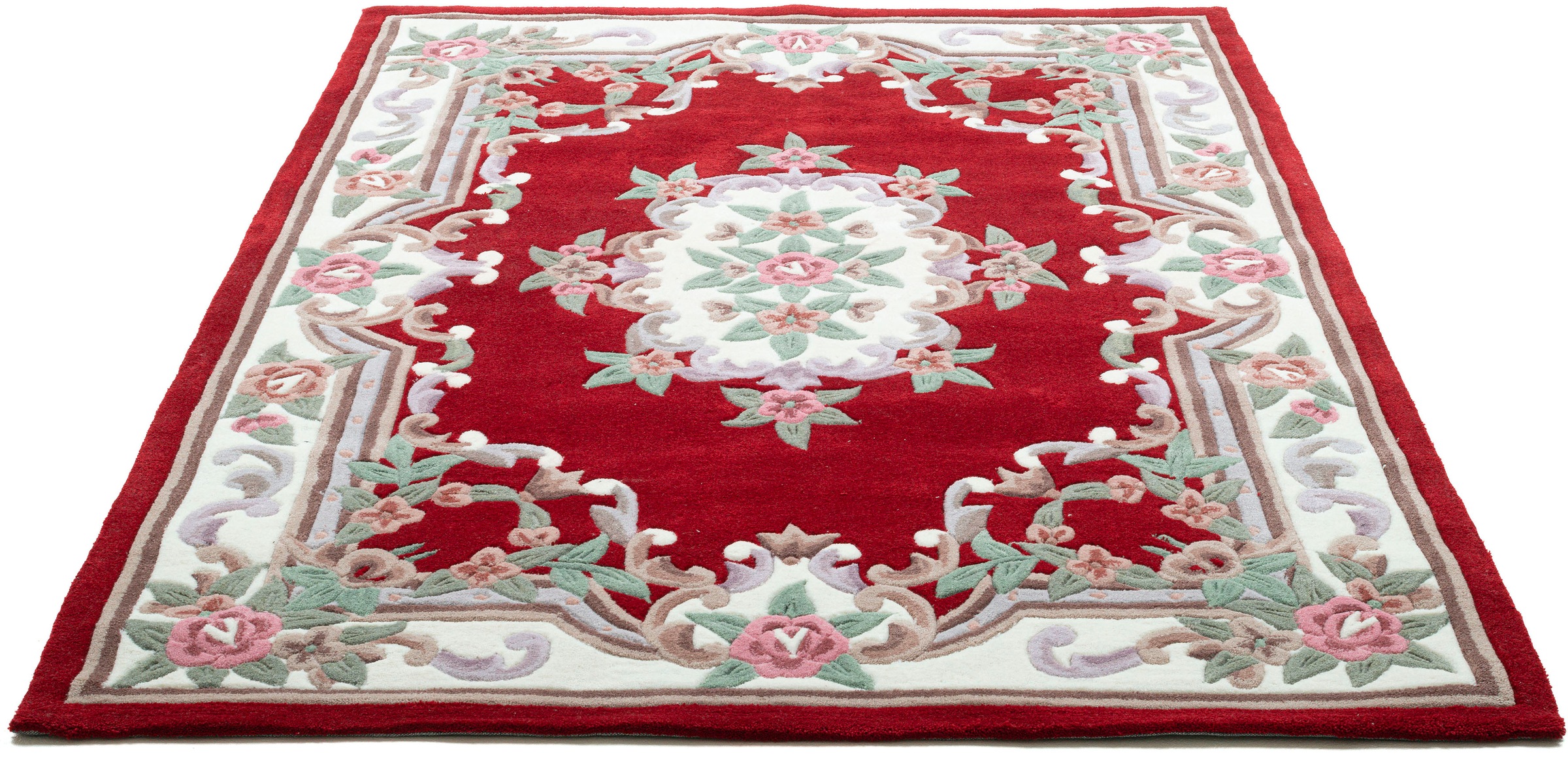 THEKO Teppich »Ming«, rechteckig, 14 mm Höhe, hochwertiges Acrylgarn, ideal im Wohnzimmer & Schlafzimmer