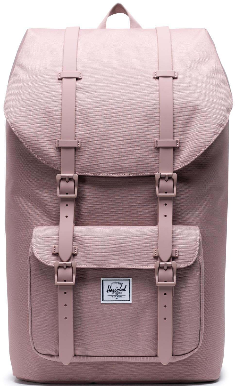 Herschel Laptoprucksack »Classic, Little America, Ash Rose«, mit 15-Zoll Laptopfach