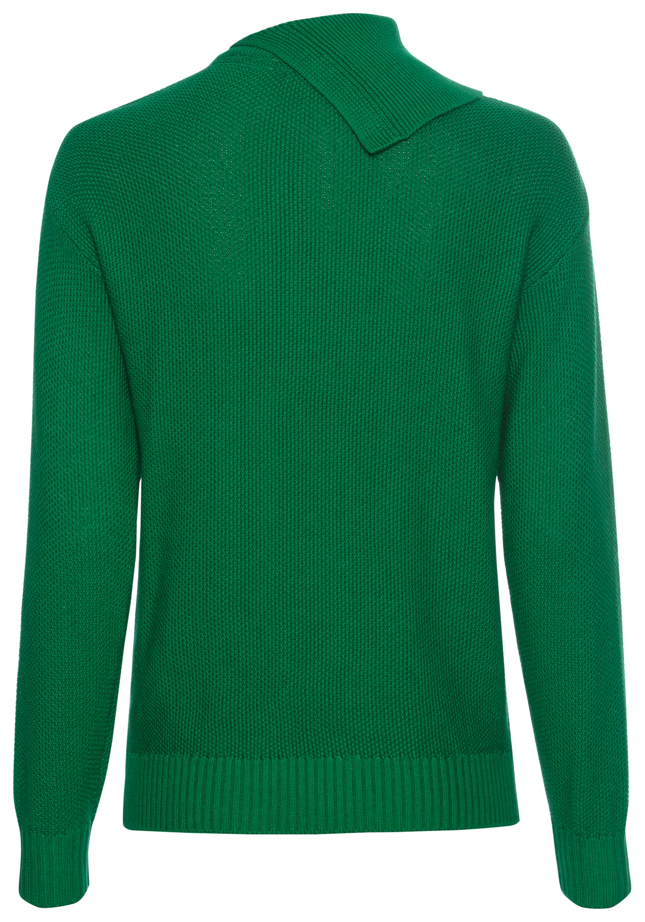 DELMAO Strickpullover, mit Knöpfen