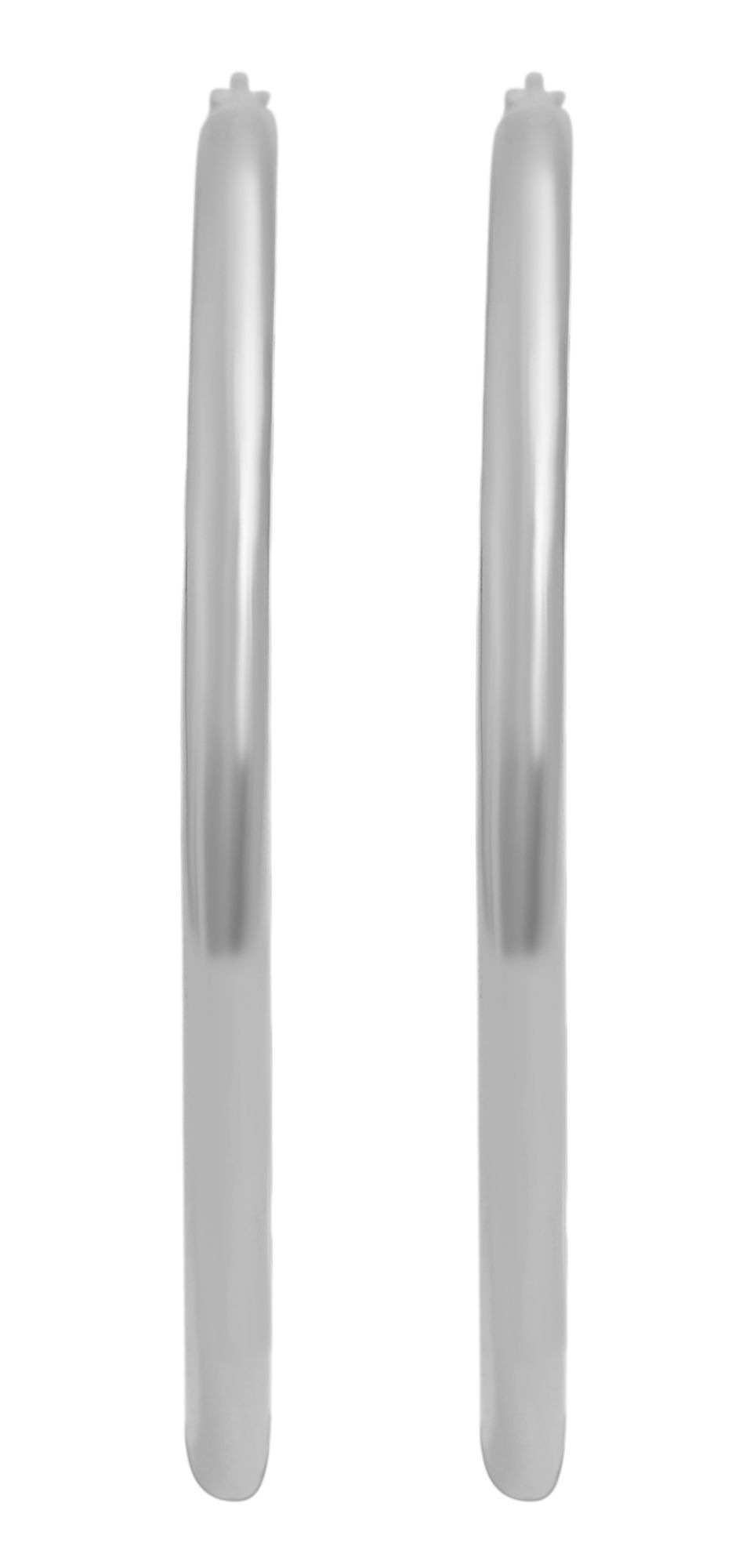 Adelia´s Paar Creolen »Damen Ohrringe ¿ Klappcreole aus Edelstahl«