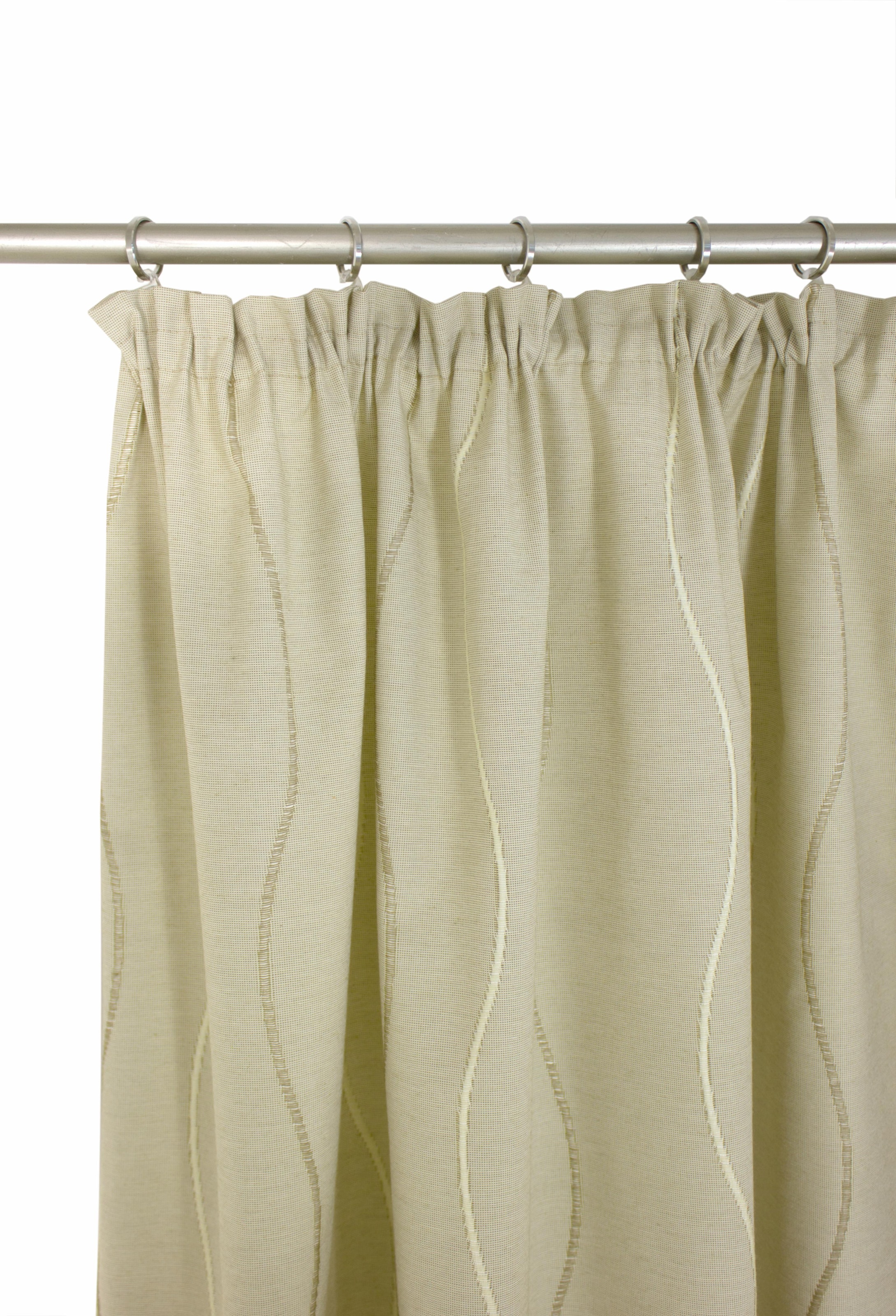 Wirth Vorhang »Sepino« Kräuselband 1 Stk. tlg.